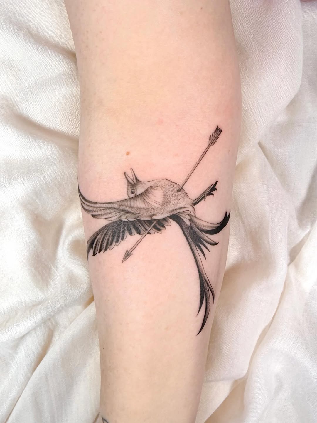Tattoo by @chloeflynntattoos — black_and_grey, realism