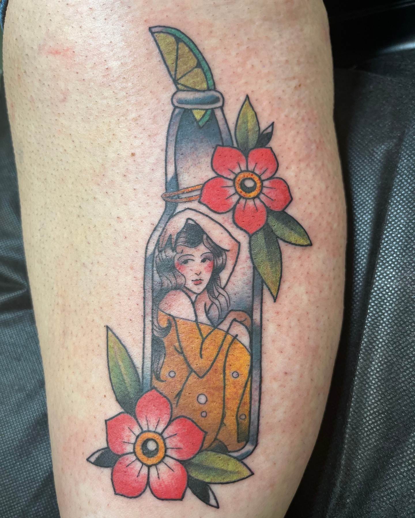 Tattoo by @leith_tattoo — american_traditional, dotwork