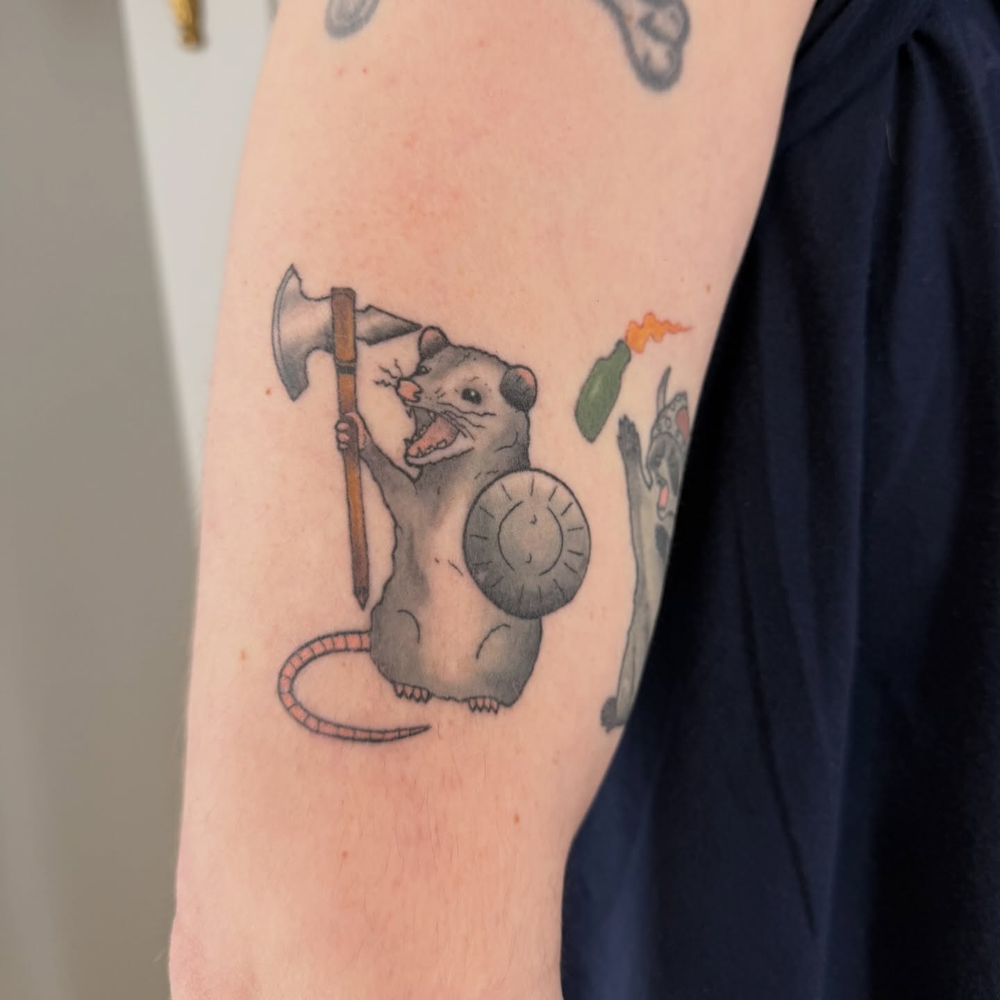 Tattoo by @trashcat.tattoos — american_traditional