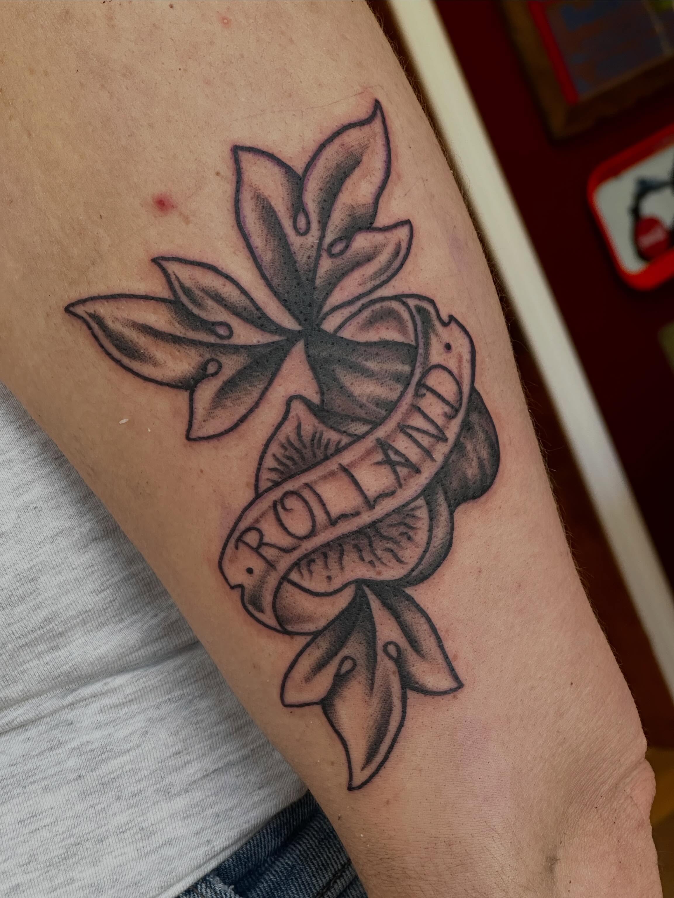 Tattoo by @colbyleetattoo — american_traditional, black_and_grey