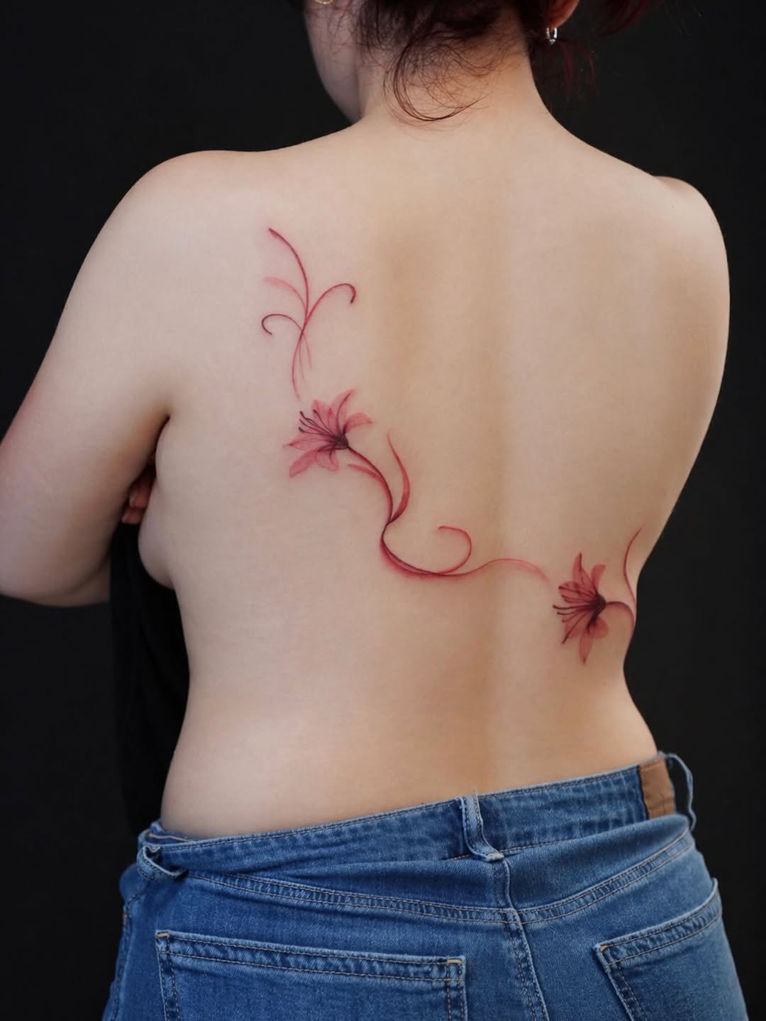 Tattoo by @baronart_david — fine_line, watercolor