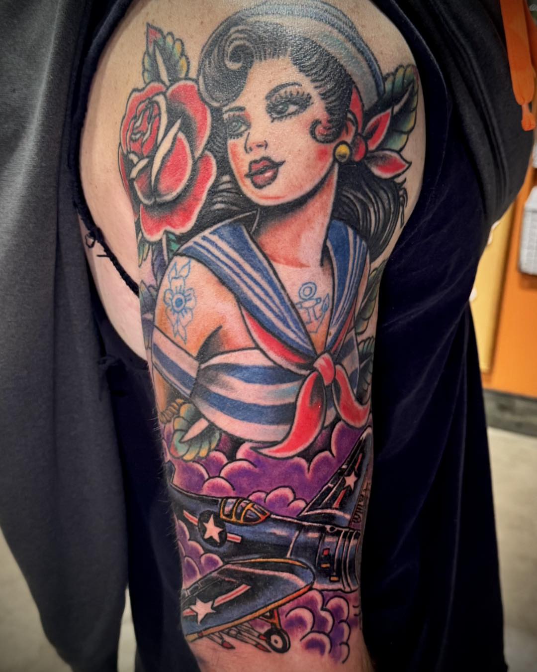 Tattoo by @jherrontattoo — american_traditional