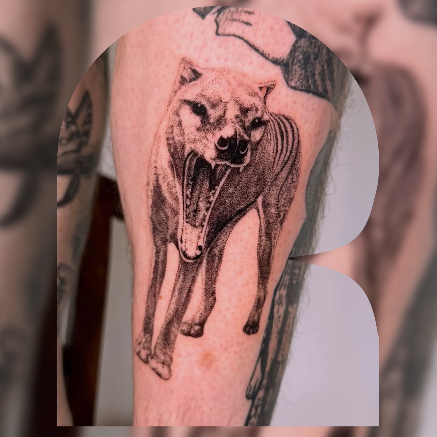 Tattoo by @redrooktattoo — dotwork