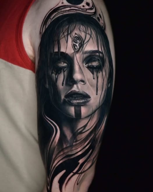 Realism tattoo on the forearm by Jules, Arlington, Texas