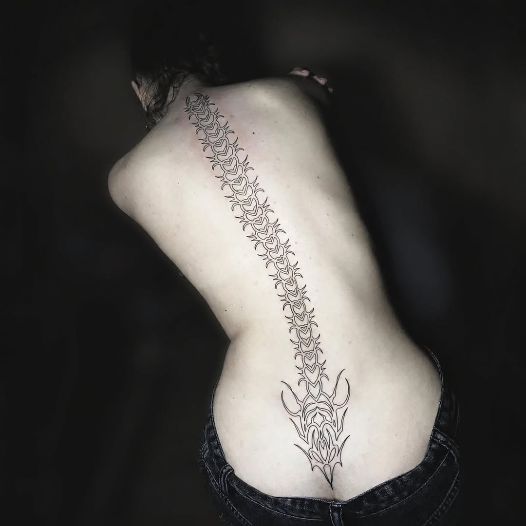 Tattoo by @sinnersparadise666 — fine_line, ornamental