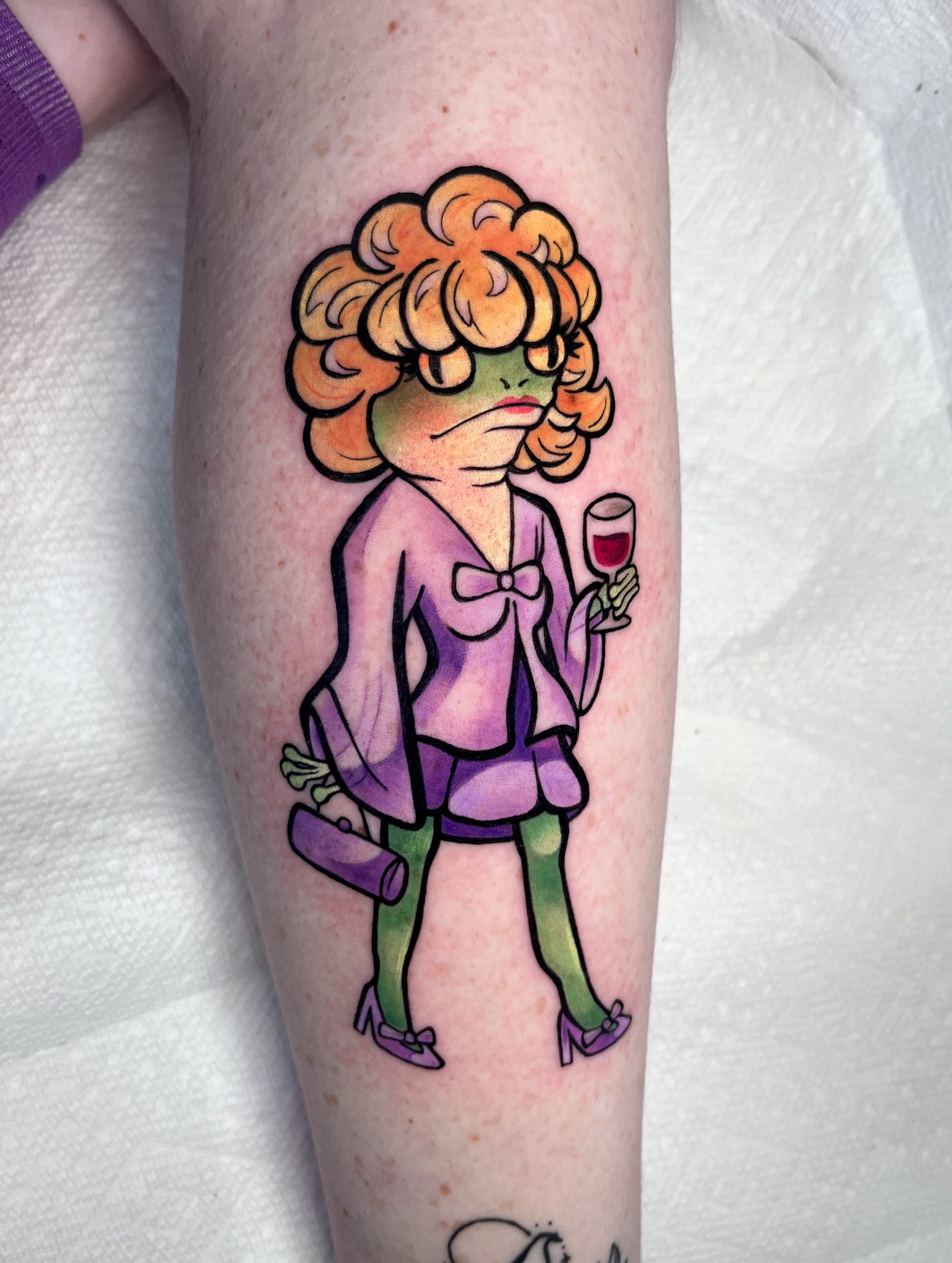Tattoo by @beccalynntattoo — illustrative