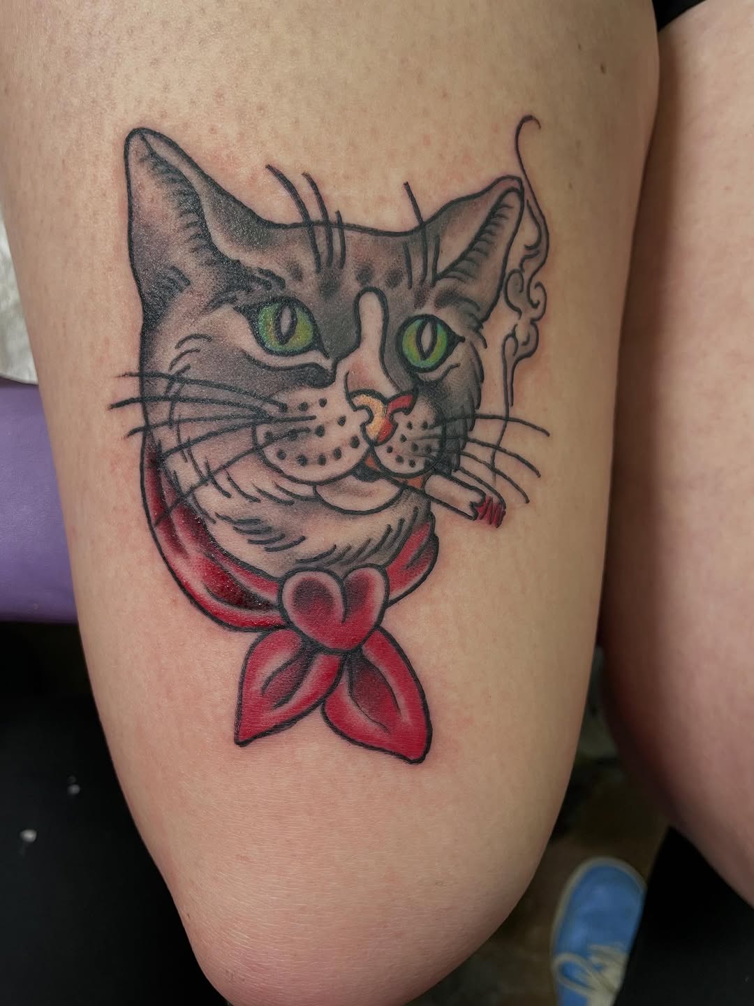 Tattoo by @heatherhellfiretattoo — american_traditional