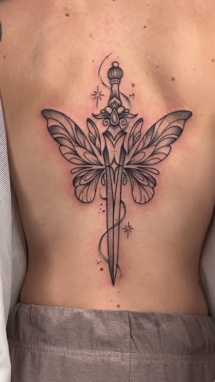 Tattoo by @carrotstabz — fine_line, ornamental
