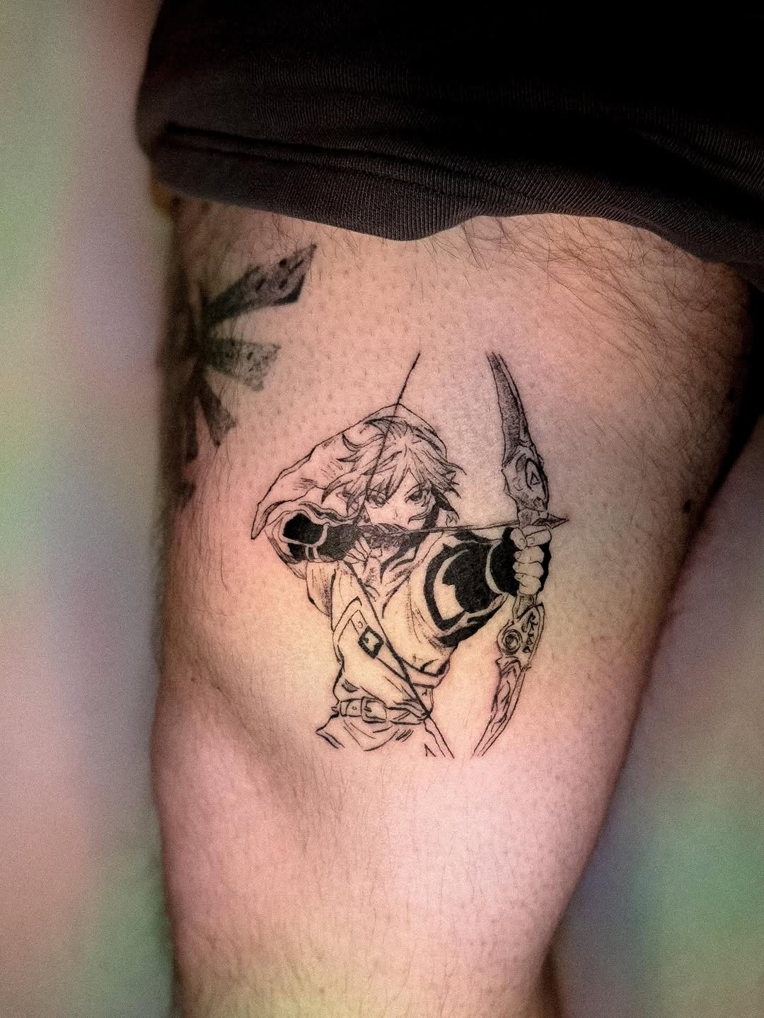 Tattoo by @jojotattooo — anime, fine_line
