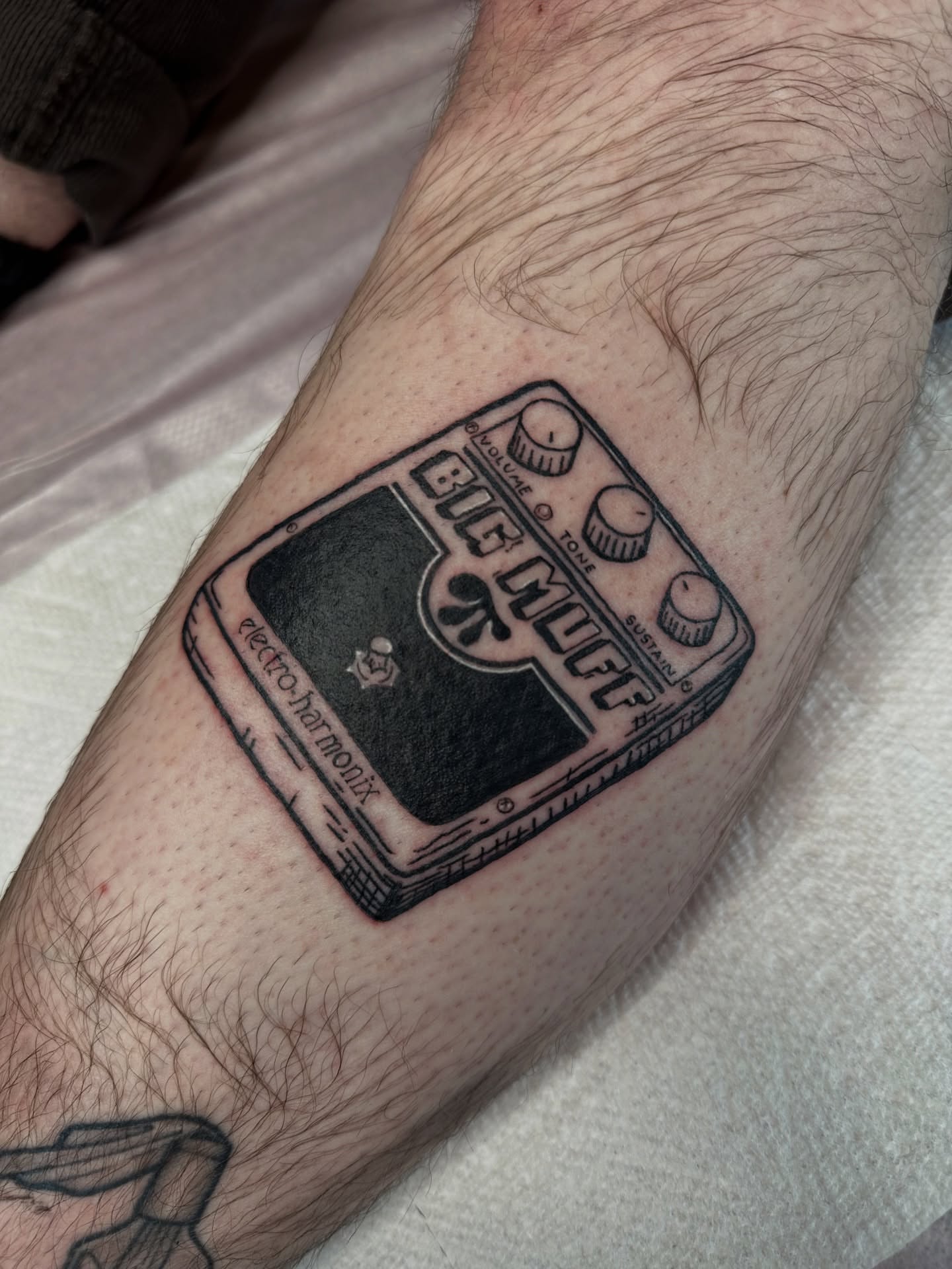 Tattoo by @grimefrogtattoos — black_and_grey