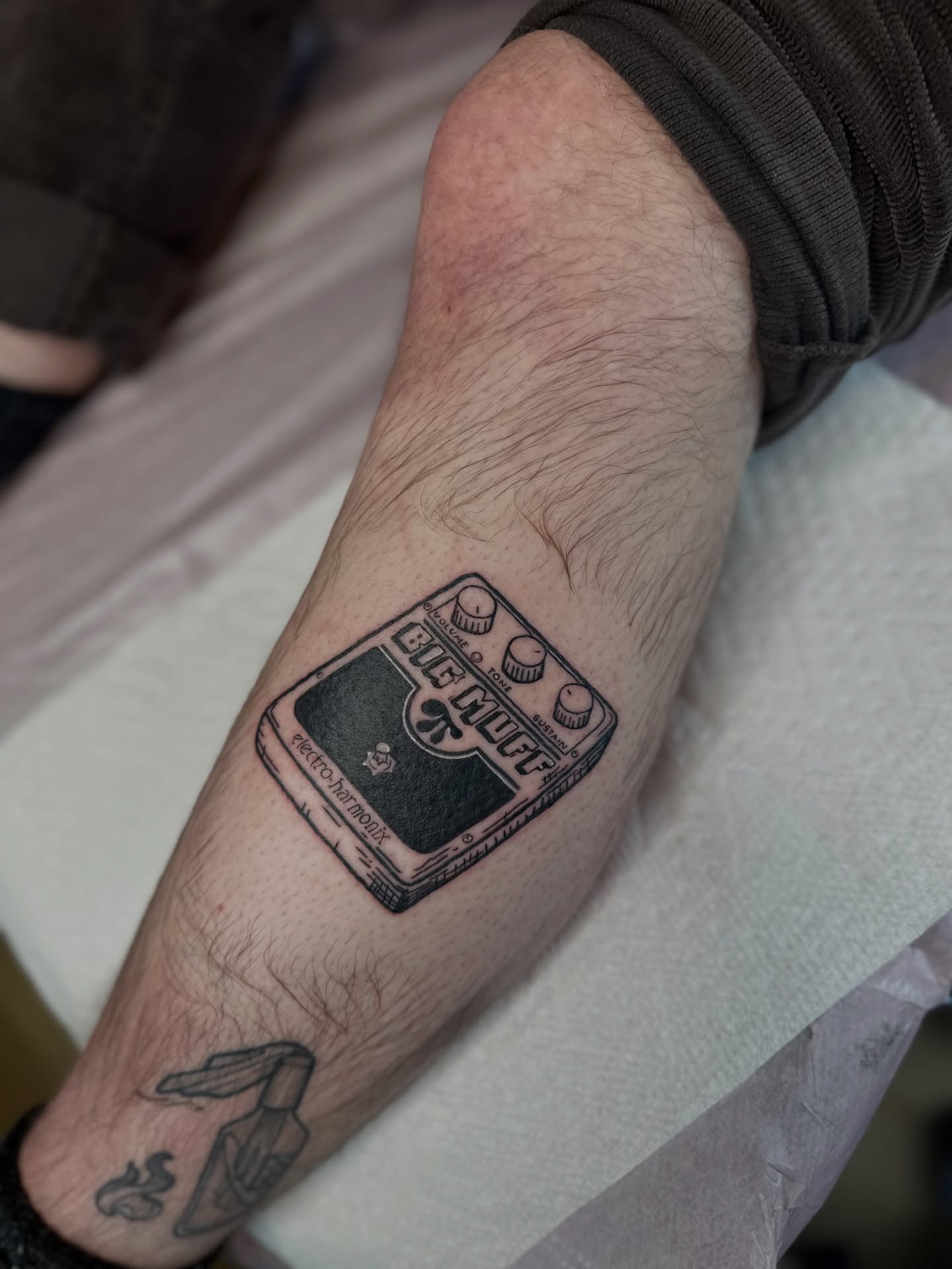 Tattoo by @grimefrogtattoos — black_and_grey