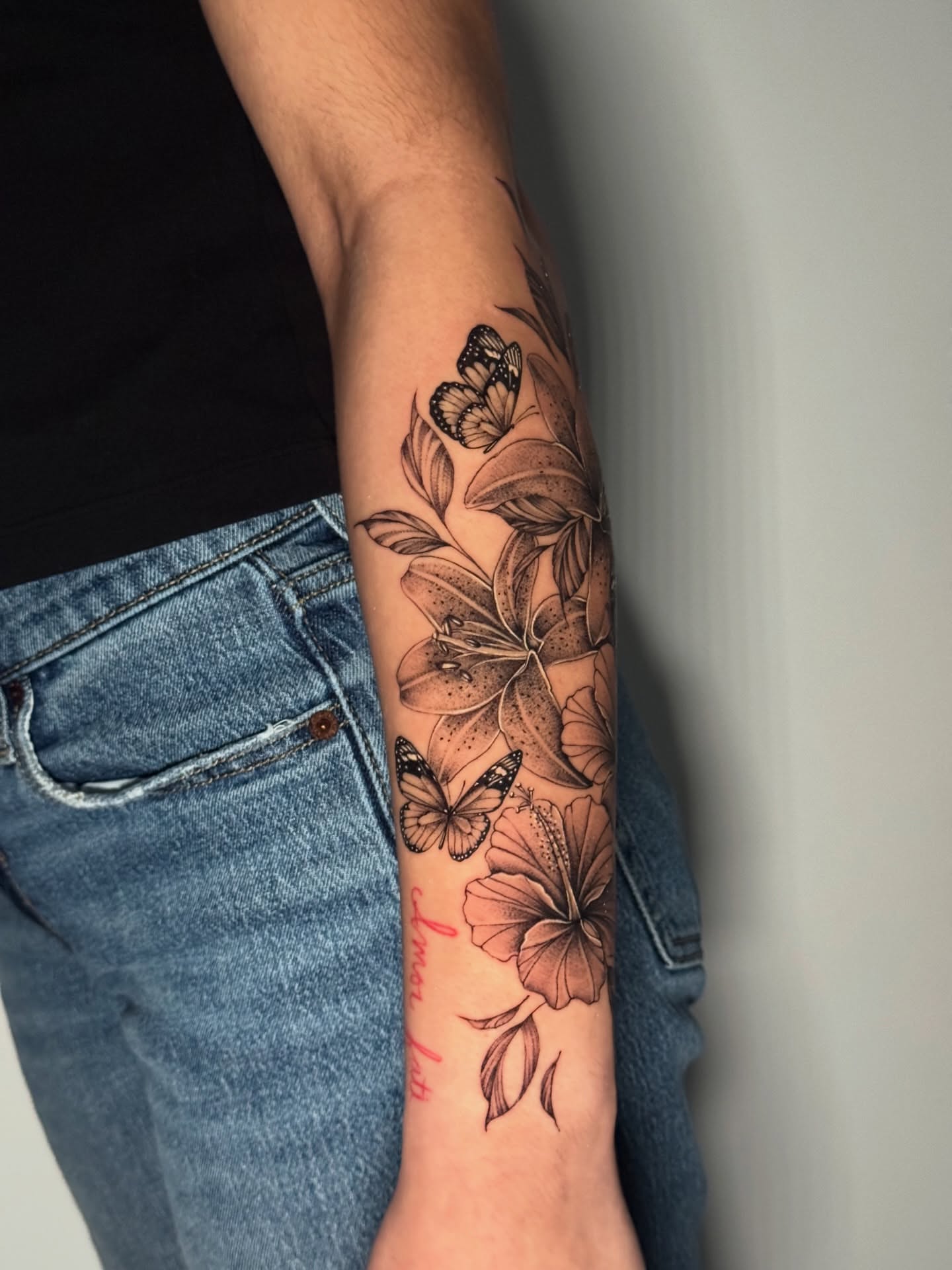 Tattoo by @monicas_tattoos โ black_and_grey, realism