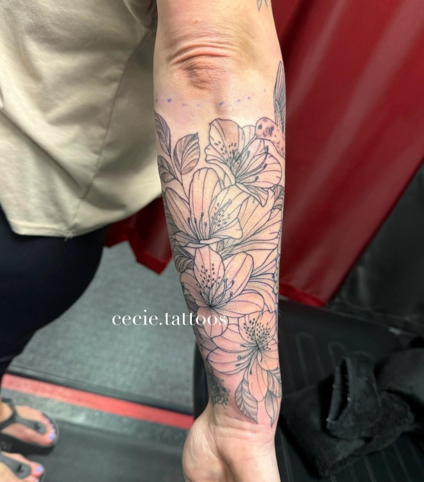 Tattoo by @cecie.tattoos — realism