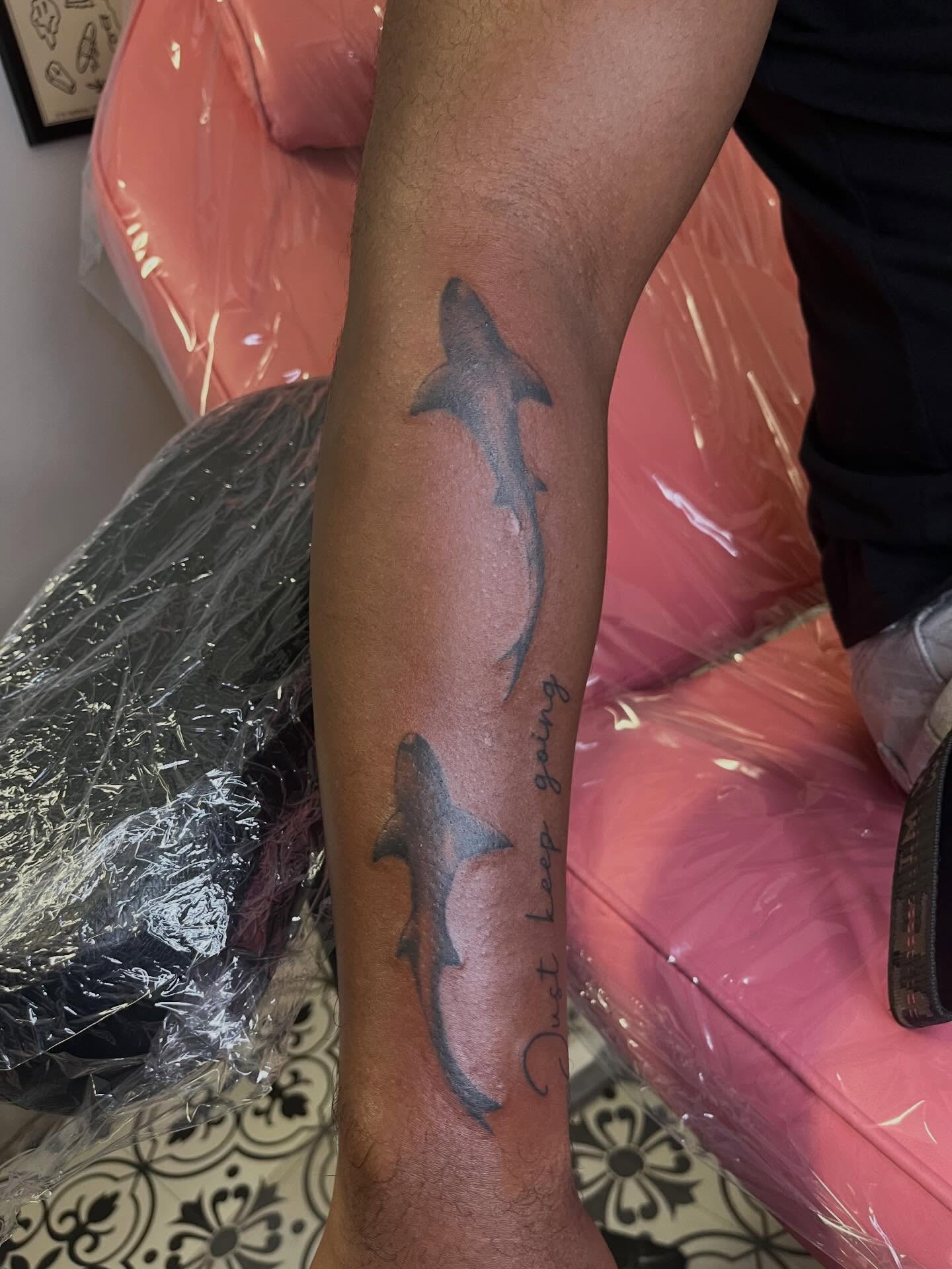 Tattoo by @elizabethzerena — black_and_grey