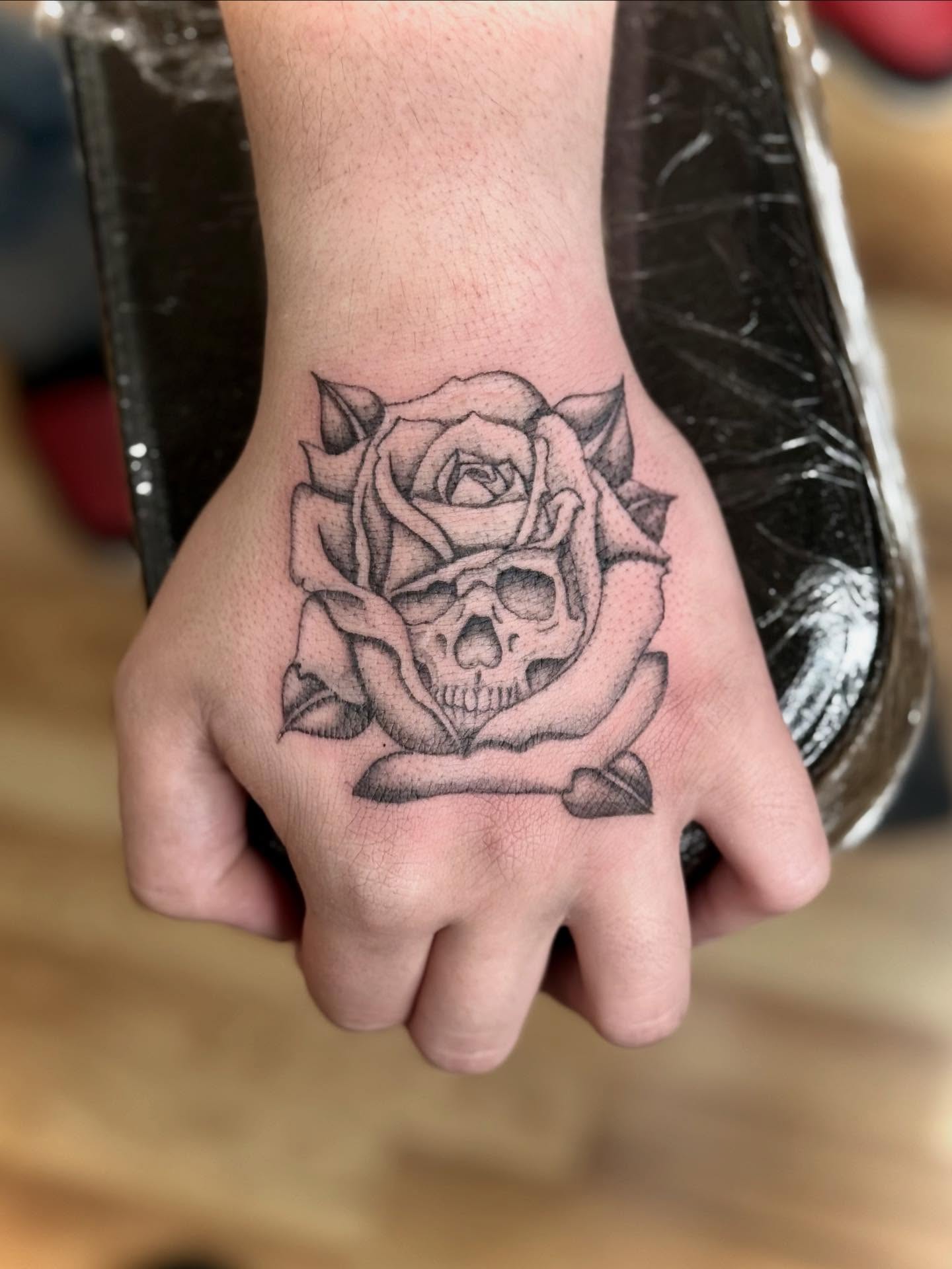 Tattoo by @mijita_tatz — black_and_grey, realism