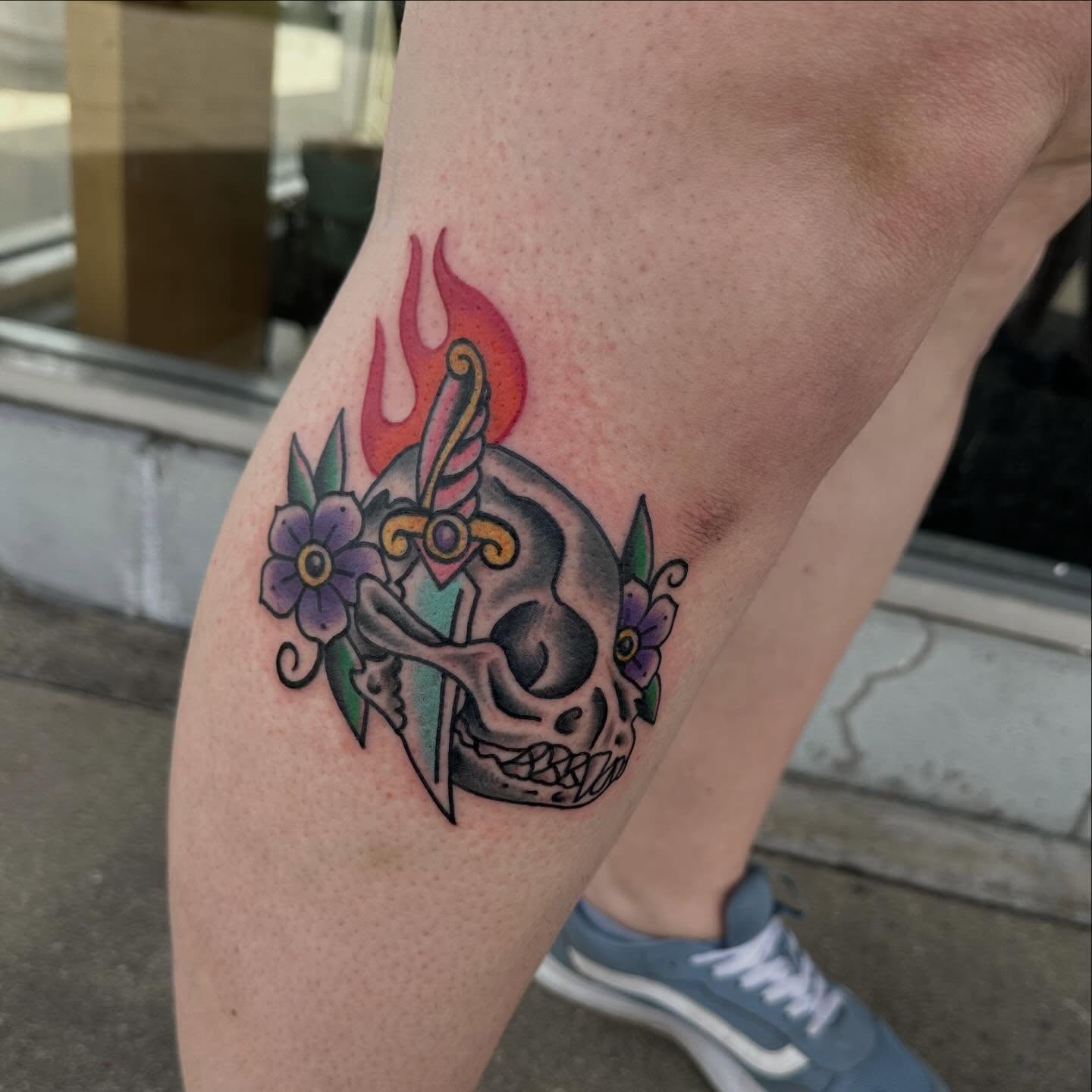 Tattoo by @whitneycreeptattoos โ american_traditional