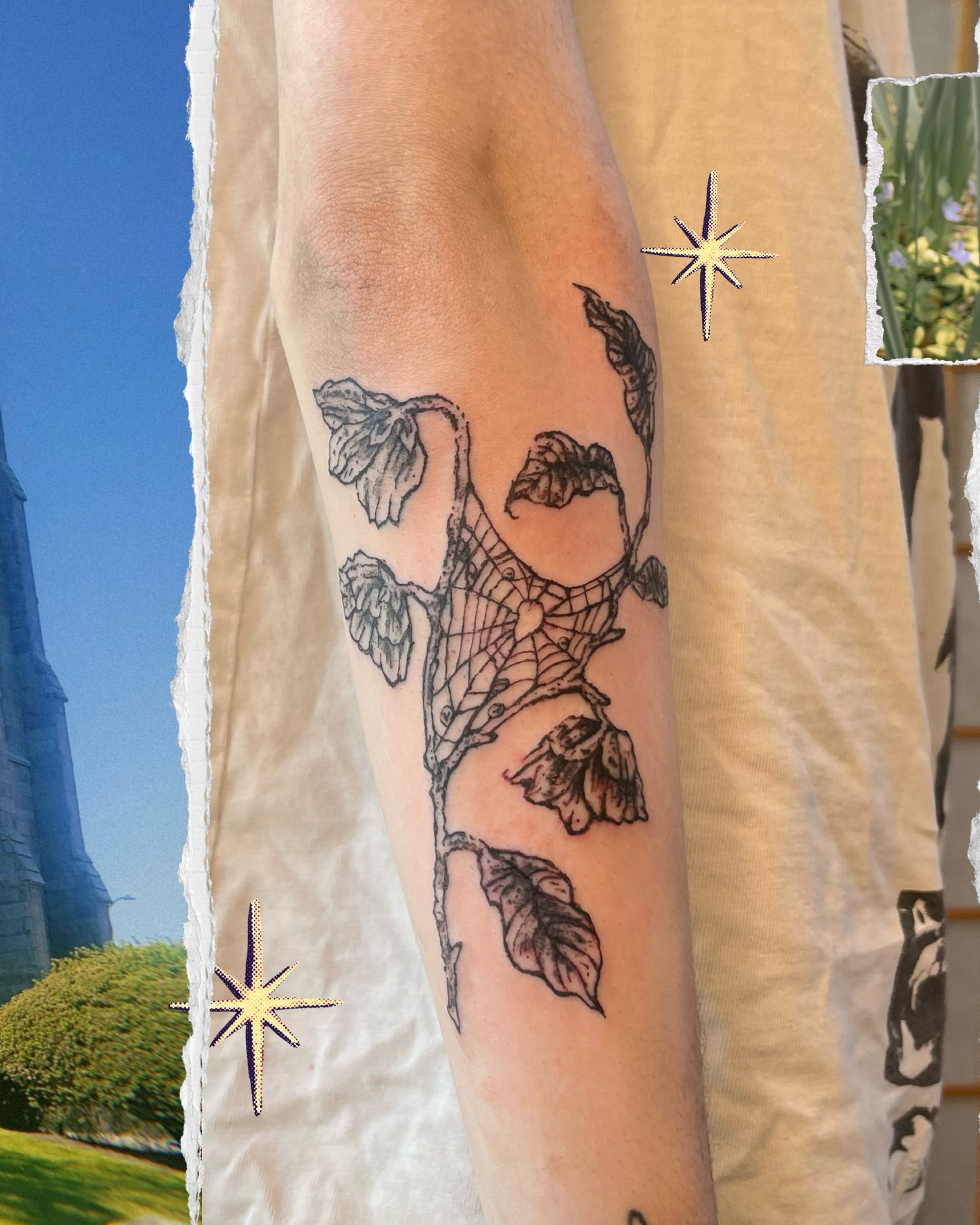 Tattoo by @little___altars โ black_and_grey