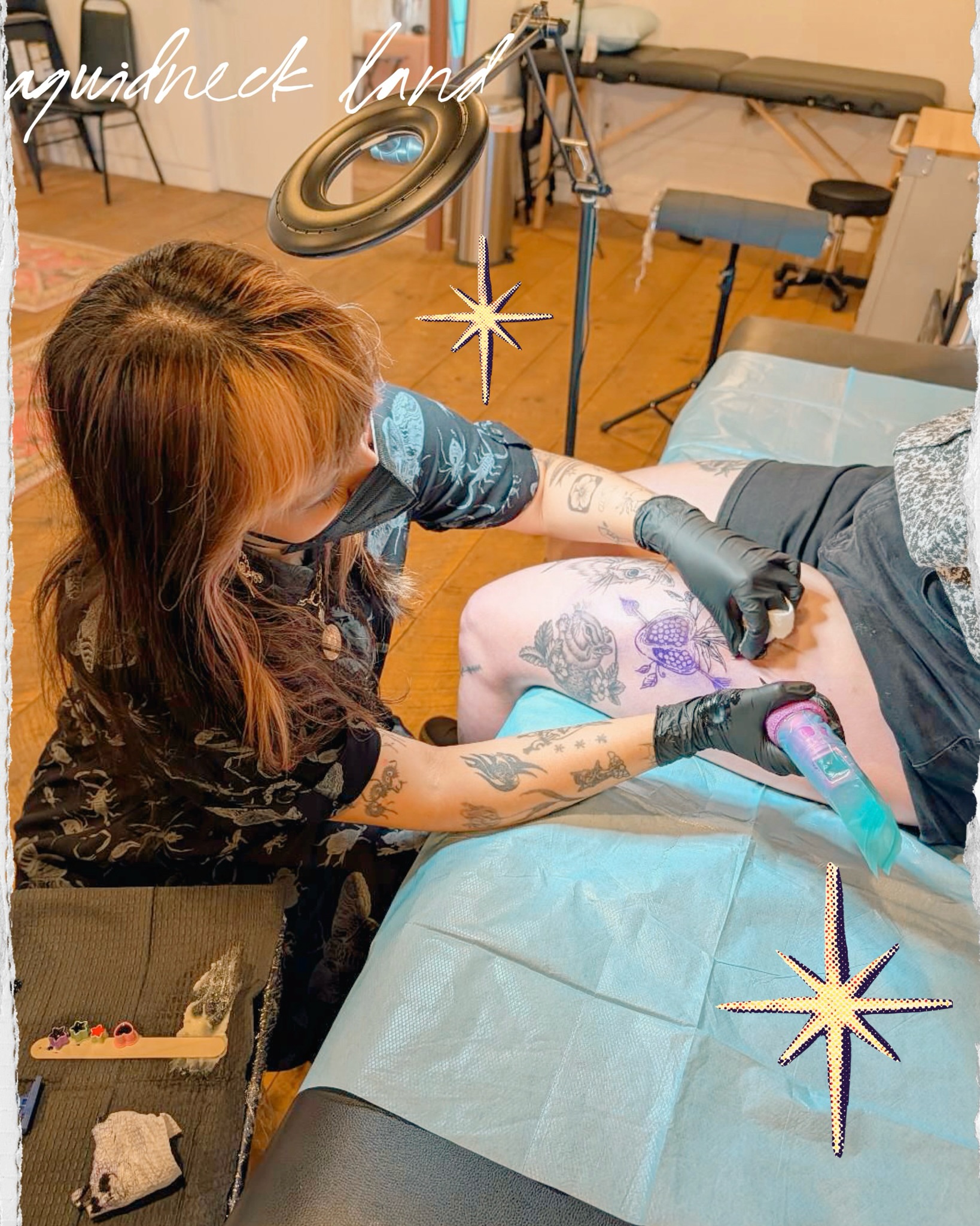 Tattoo by @little___altars โ black_and_grey