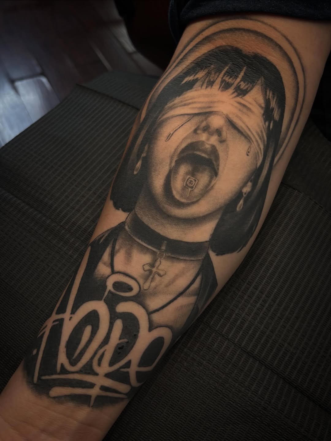 Tattoo by @inked.mami702 — black_and_grey, realism
