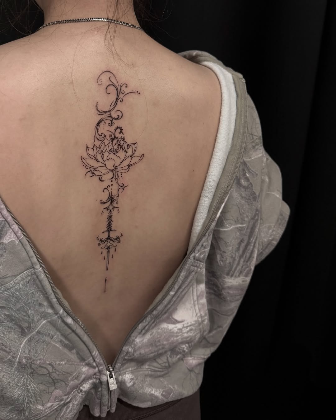 Tattoo by @geetat7 — fine_line, ornamental