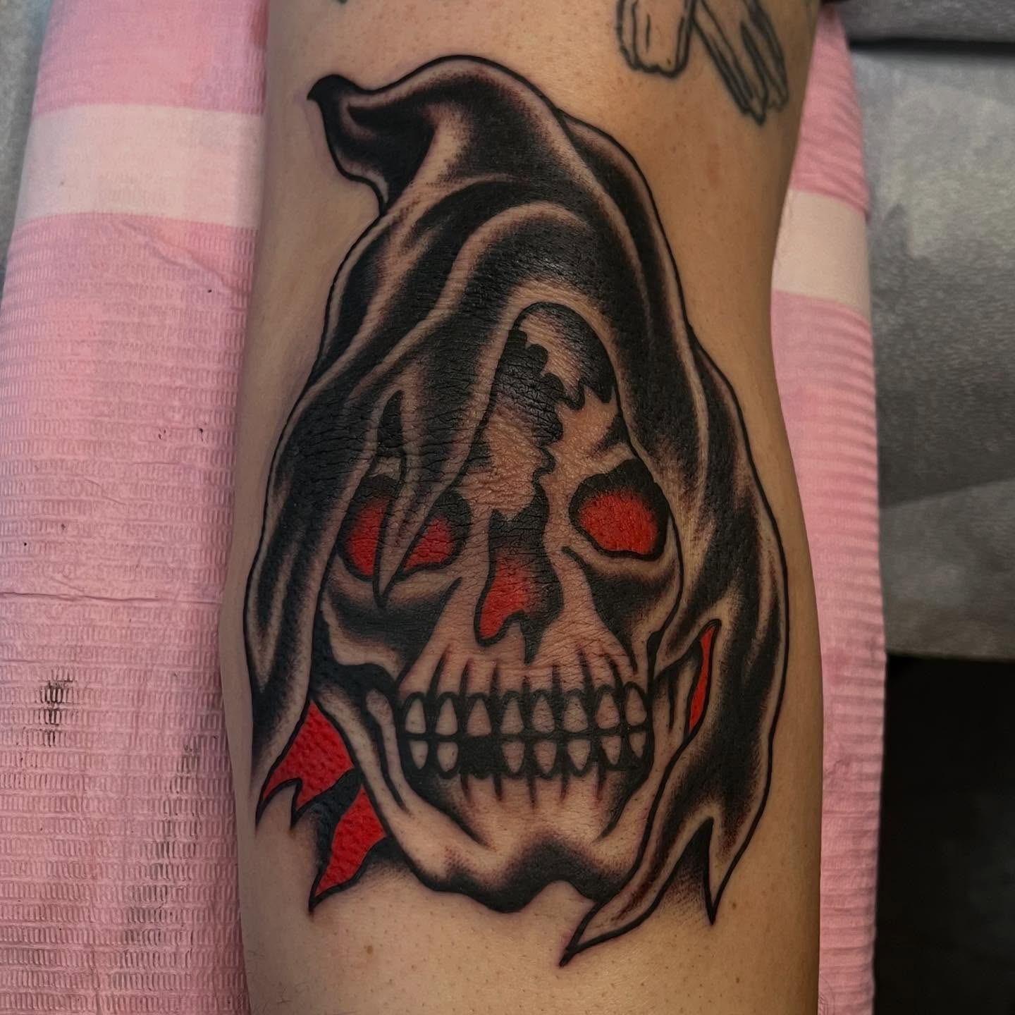 Tattoo by @kgibsontattoos — dark_realism