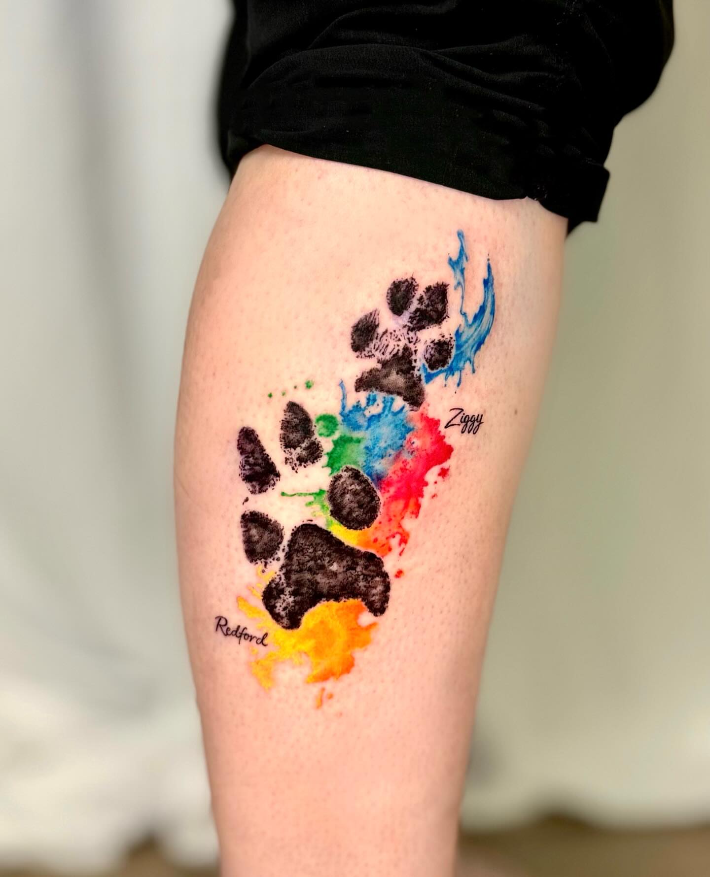 Tattoo by @varonyart — watercolor