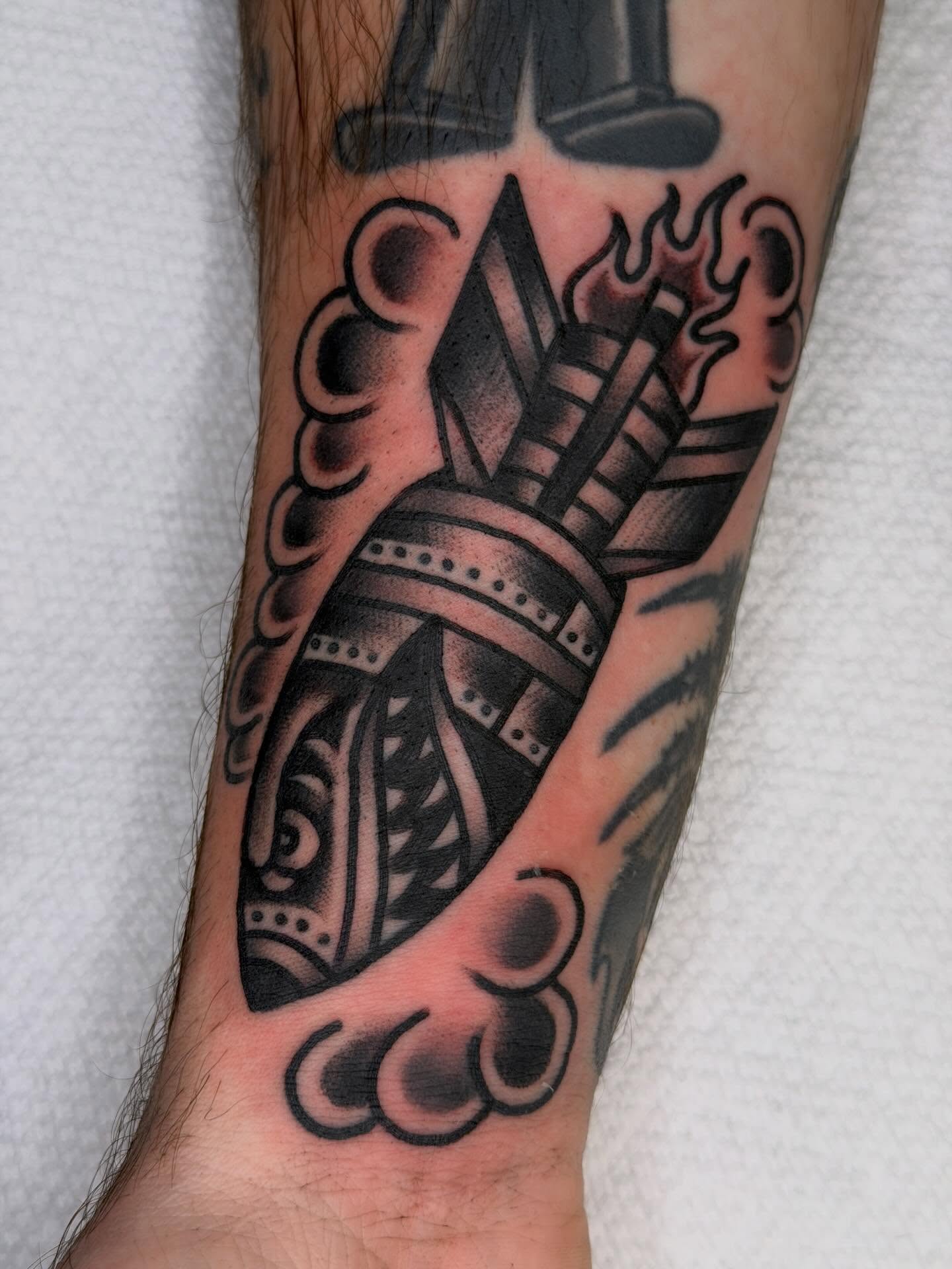 Tattoo by @tonykaplantattoo — american_traditional