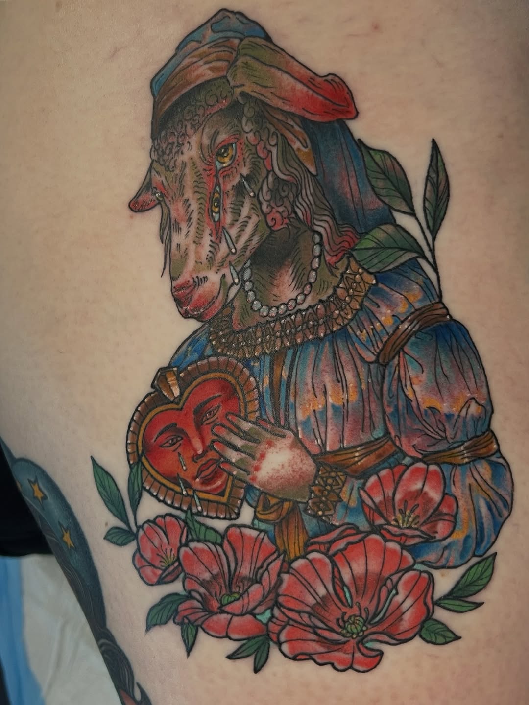 Tattoo by @omnomrapter — neo_traditional, dark_realism
