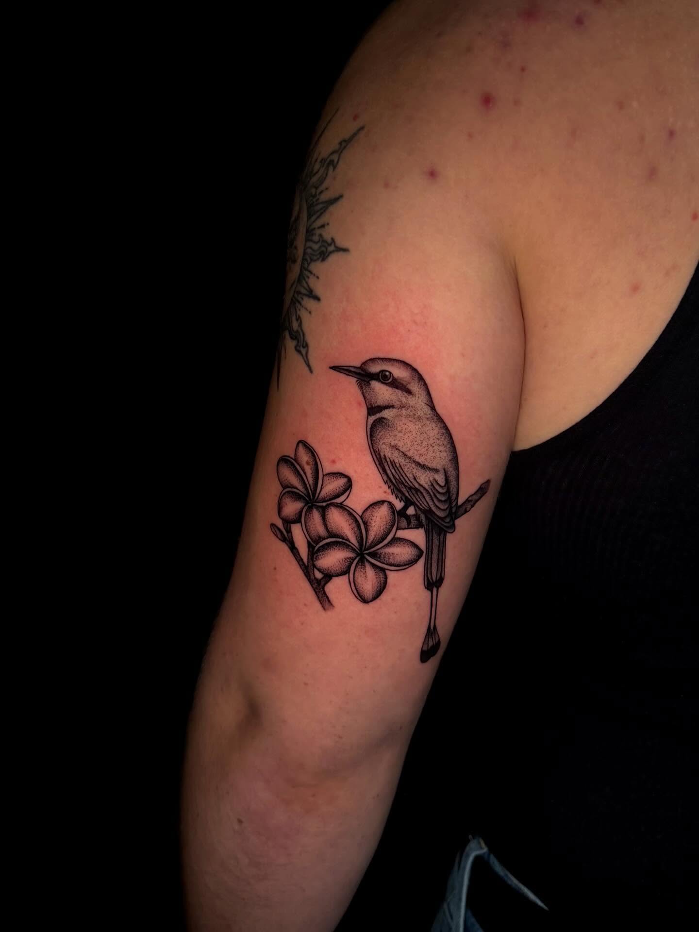 Tattoo by @markedbykris — black_and_grey