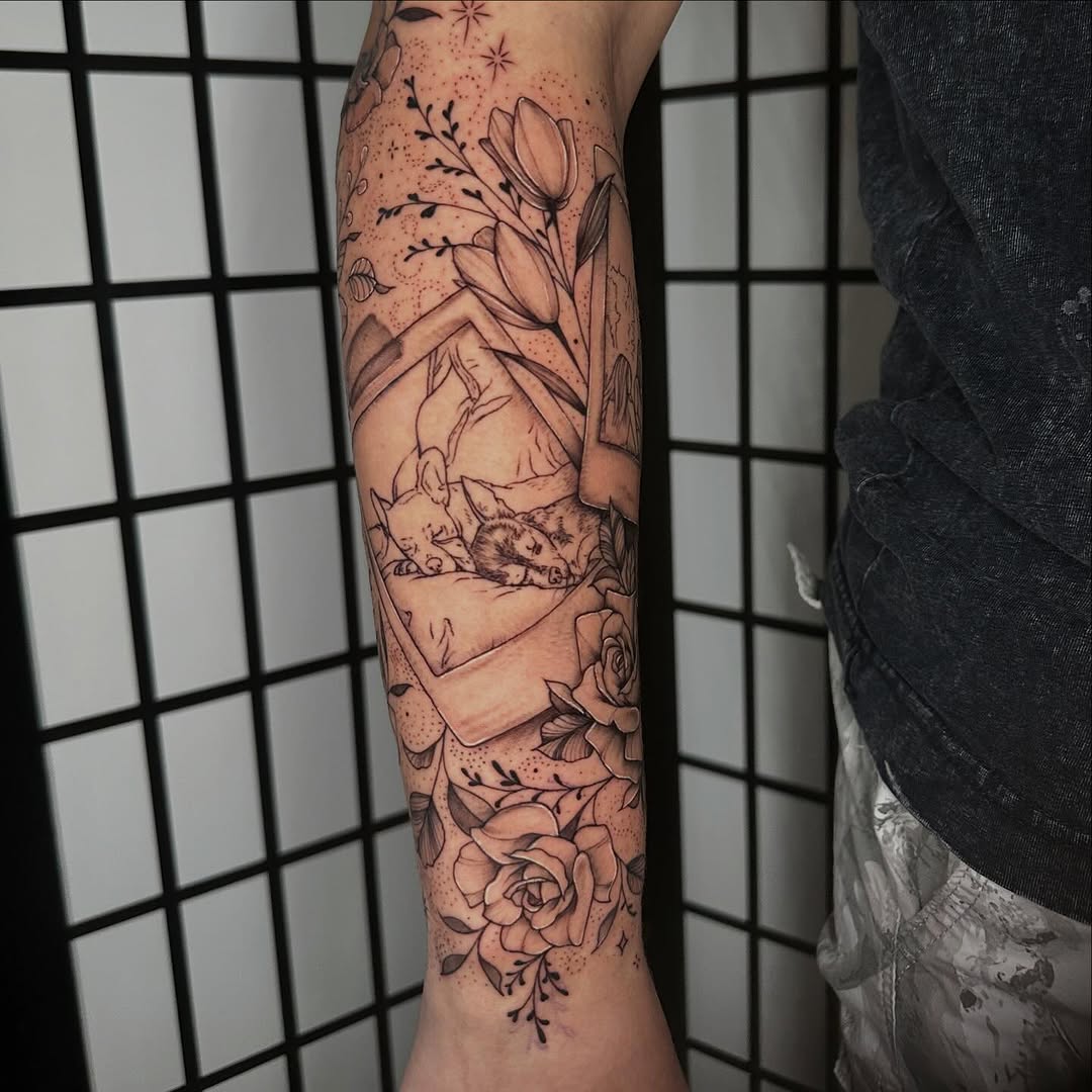 Tattoo by @artbymeganm — fine_line, illustrative