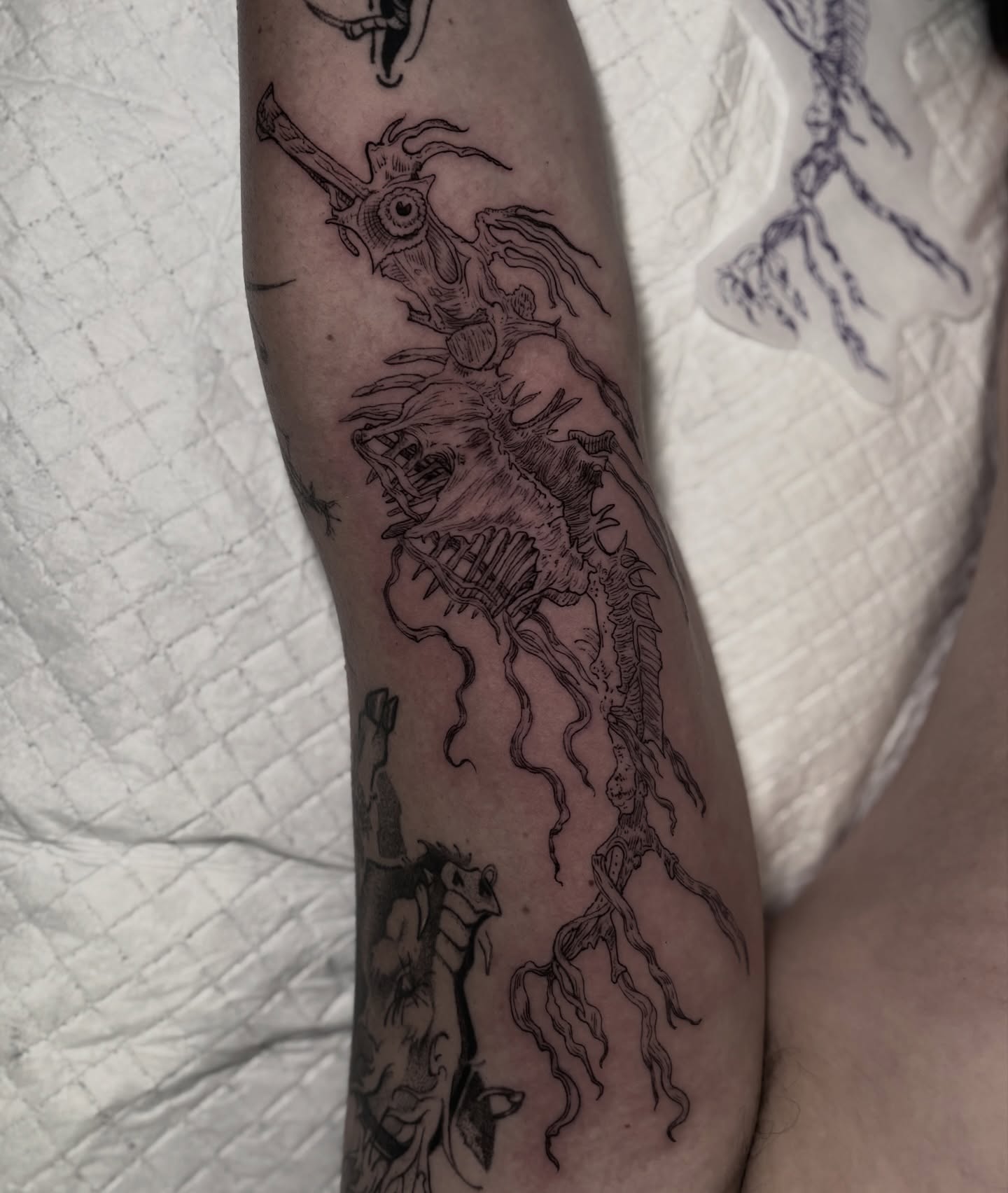 Tattoo by @eujeanmean — black_and_grey