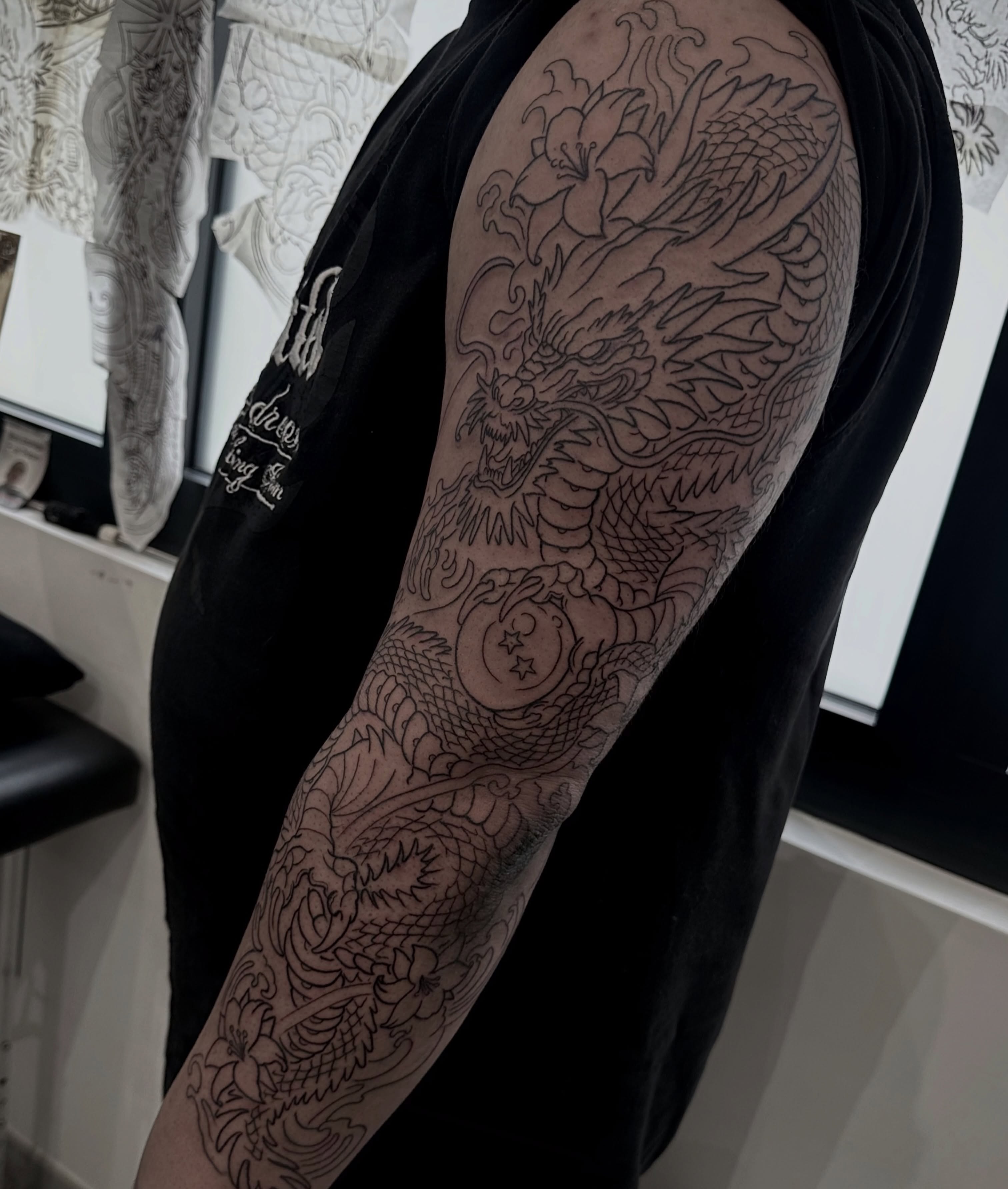 Tattoo by @tristvn_ttt — black_and_grey