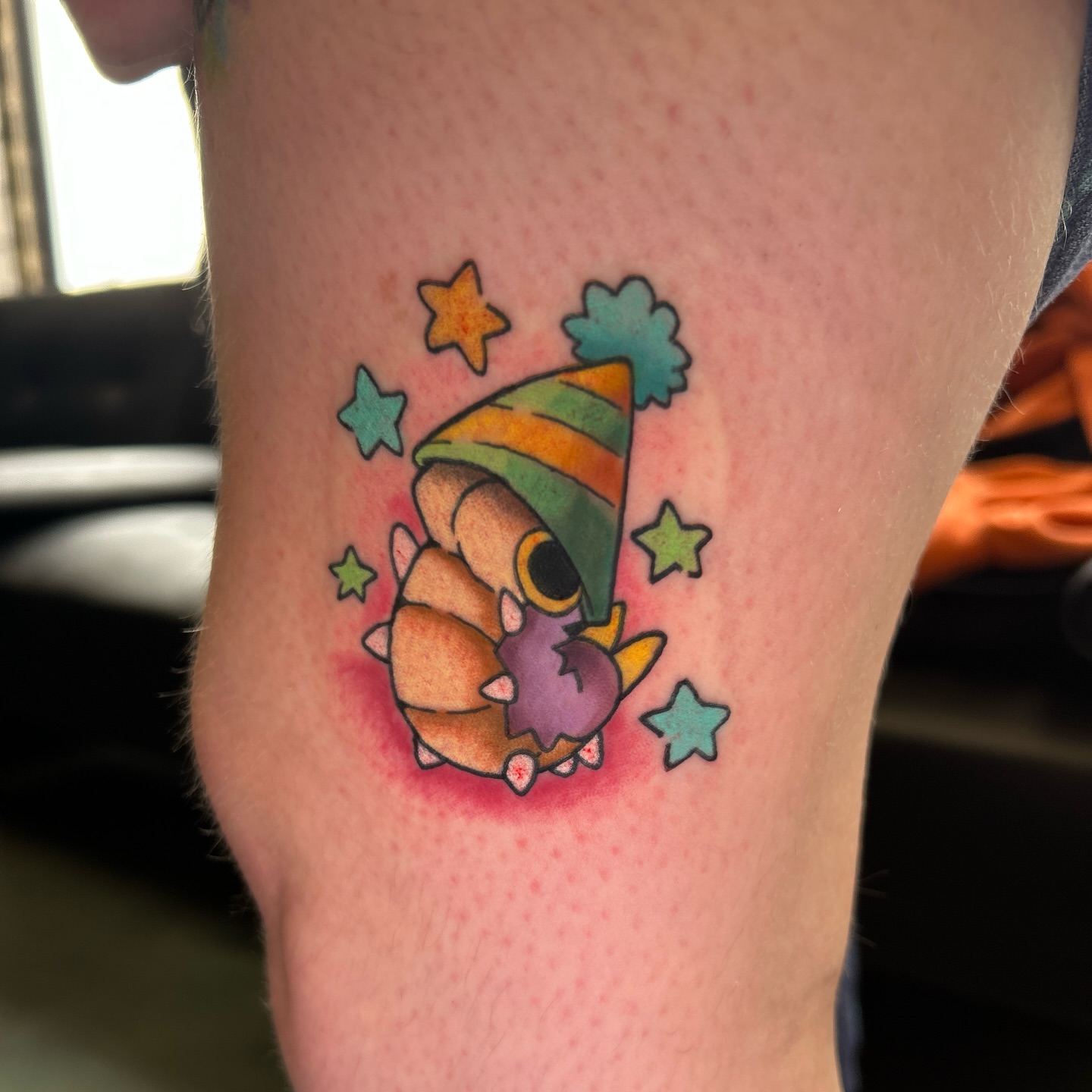 Tattoo by @tatted_pumpkin — dotwork