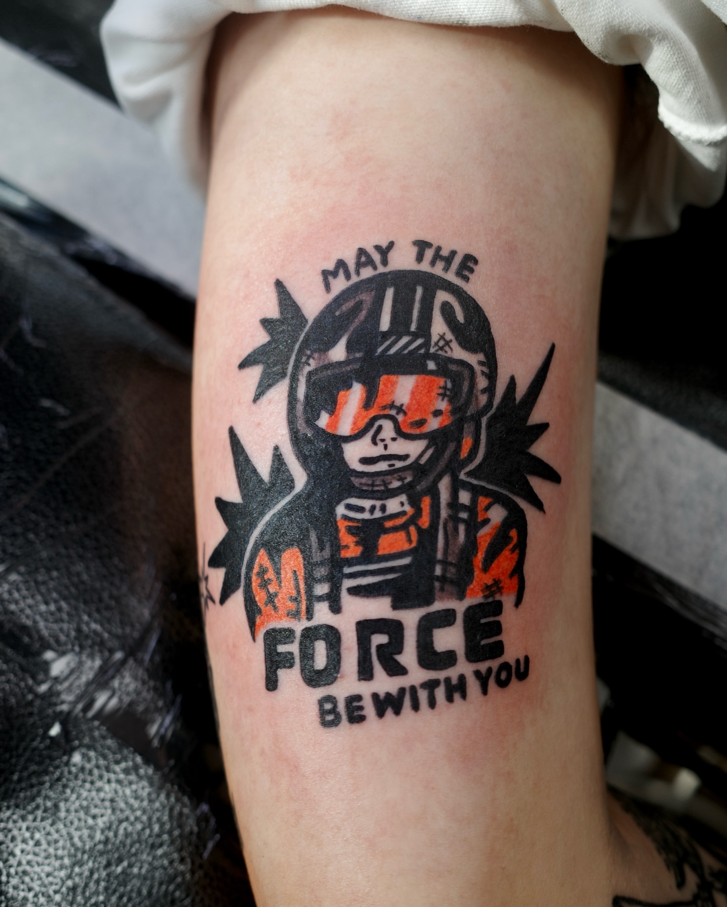 Tattoo by @takuu_tattoo — black_and_grey