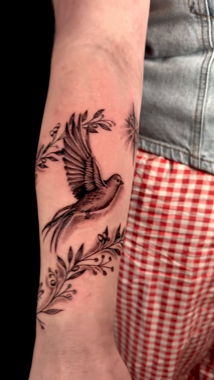 Tattoo by @inked_by_storm_sdt — fine_line, black_and_grey