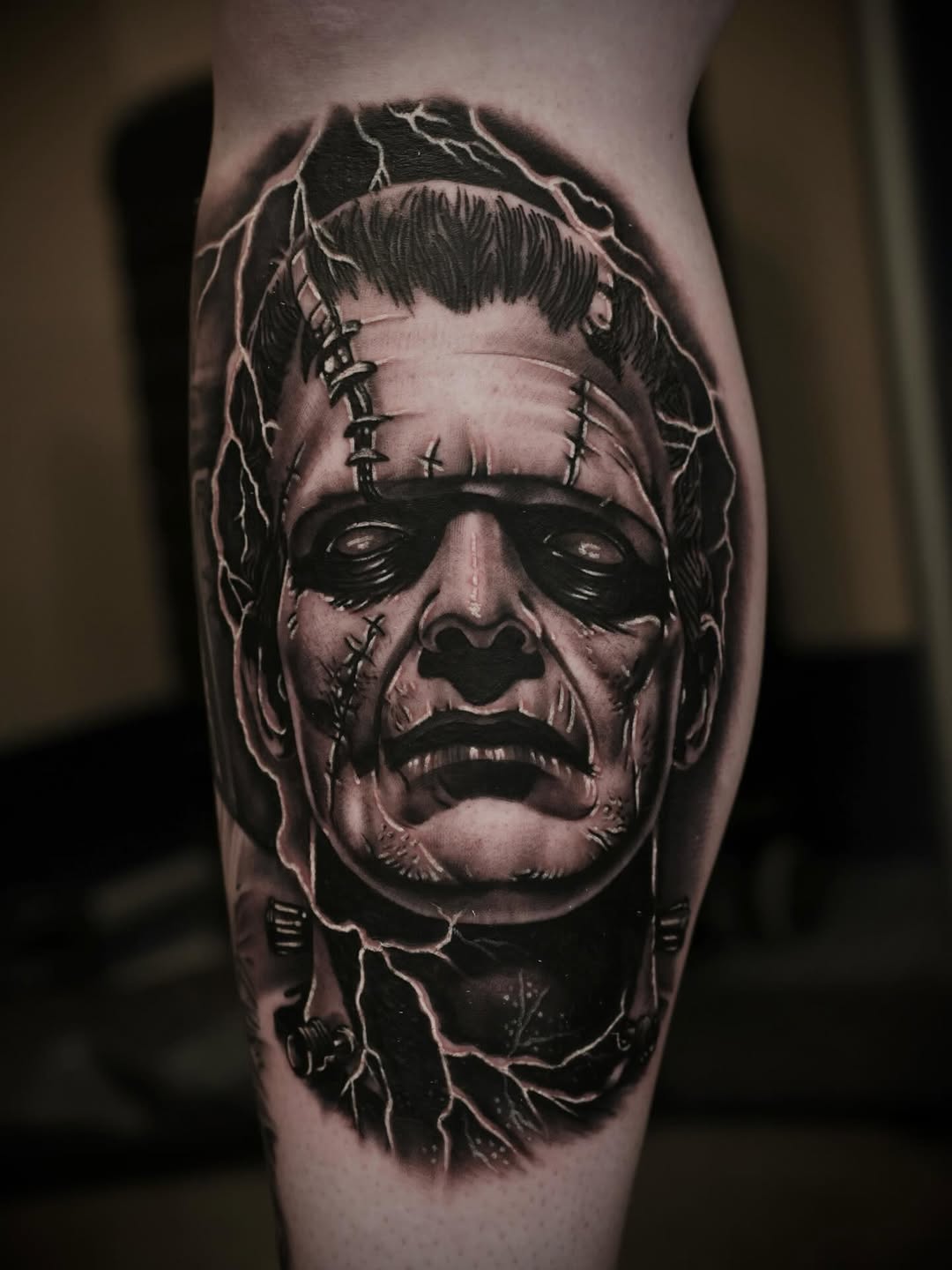 Tattoo work at Bizarre Bazaar Tattoo Convention 2026