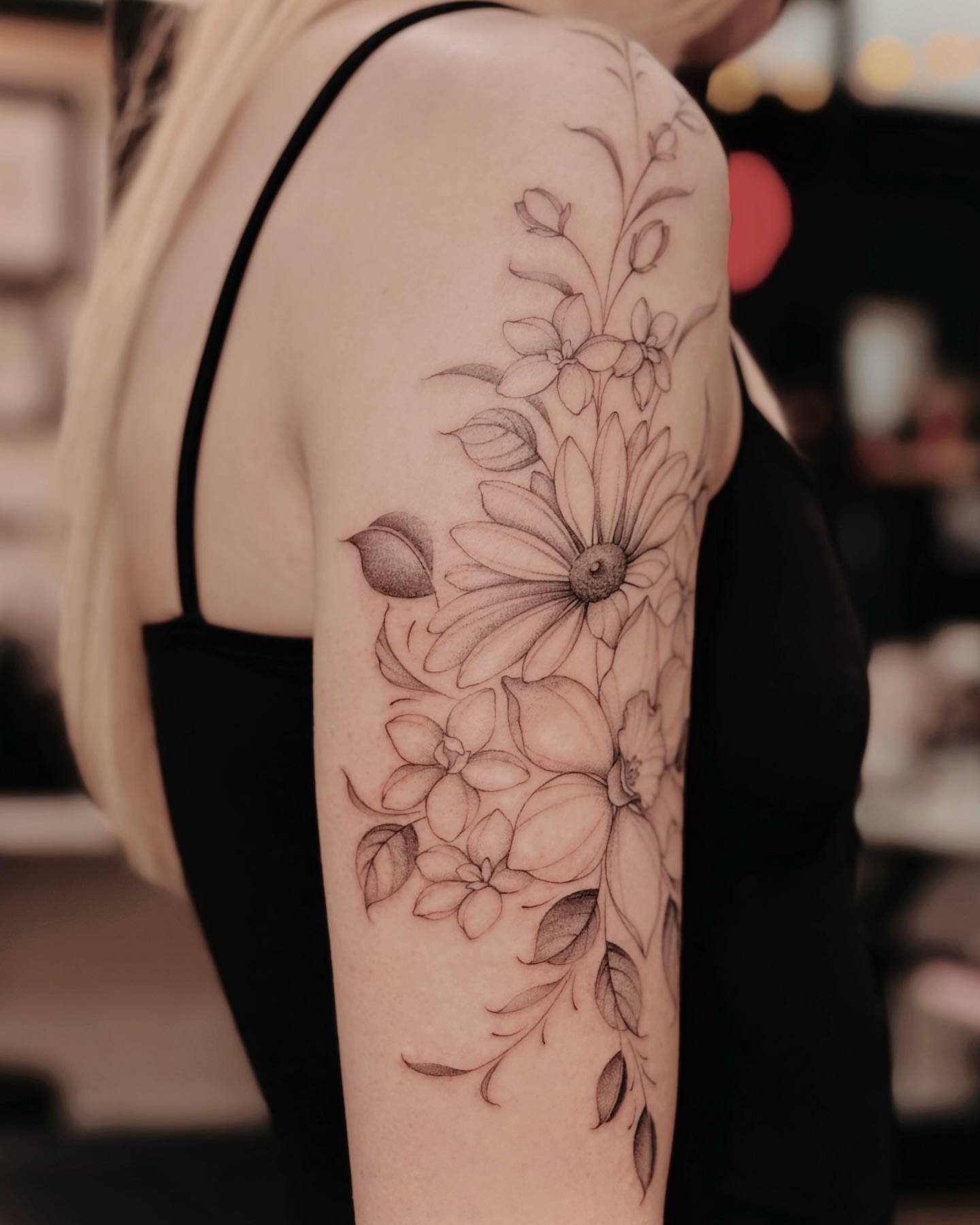 Tattoo by @blackpear_ink — black_and_grey