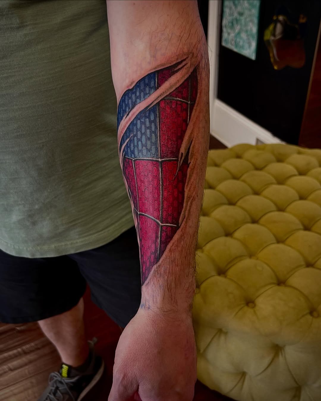Tattoo by @jonbyrd — realism, trash_polka