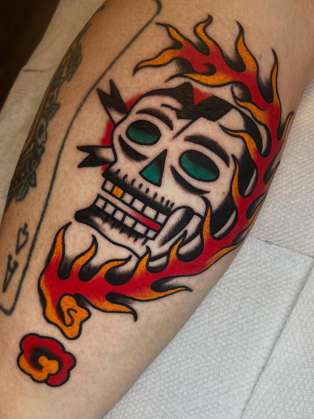 Tattoo by @charlieotattoos — american_traditional