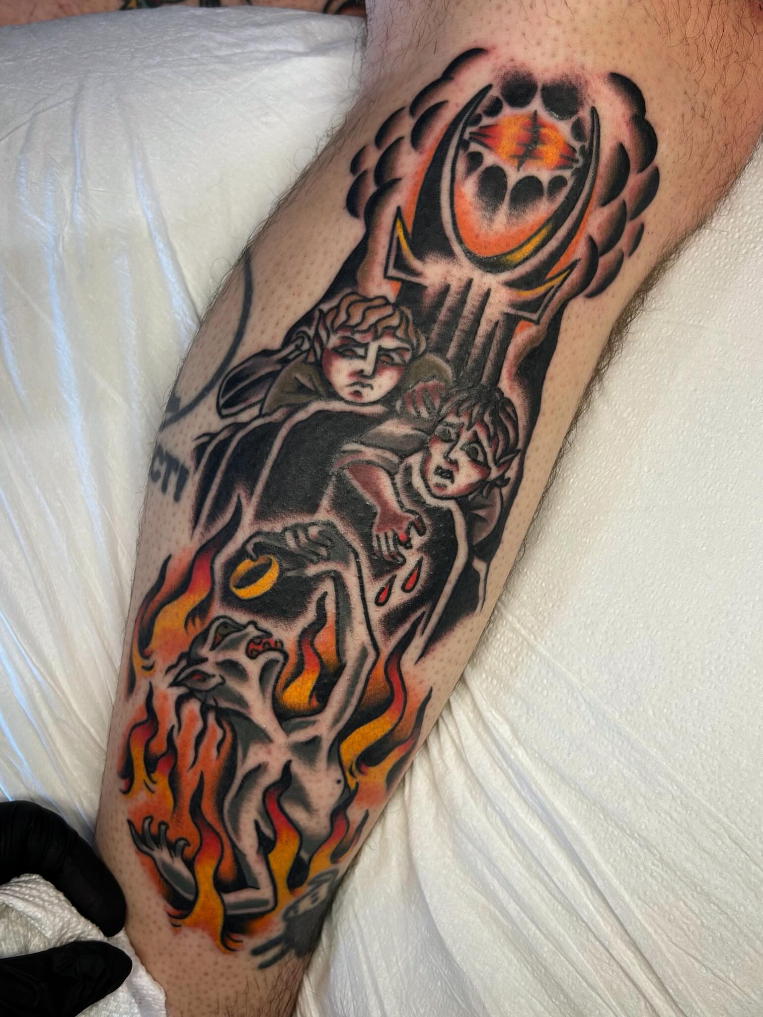 Tattoo by @morganmtattoo — american_traditional