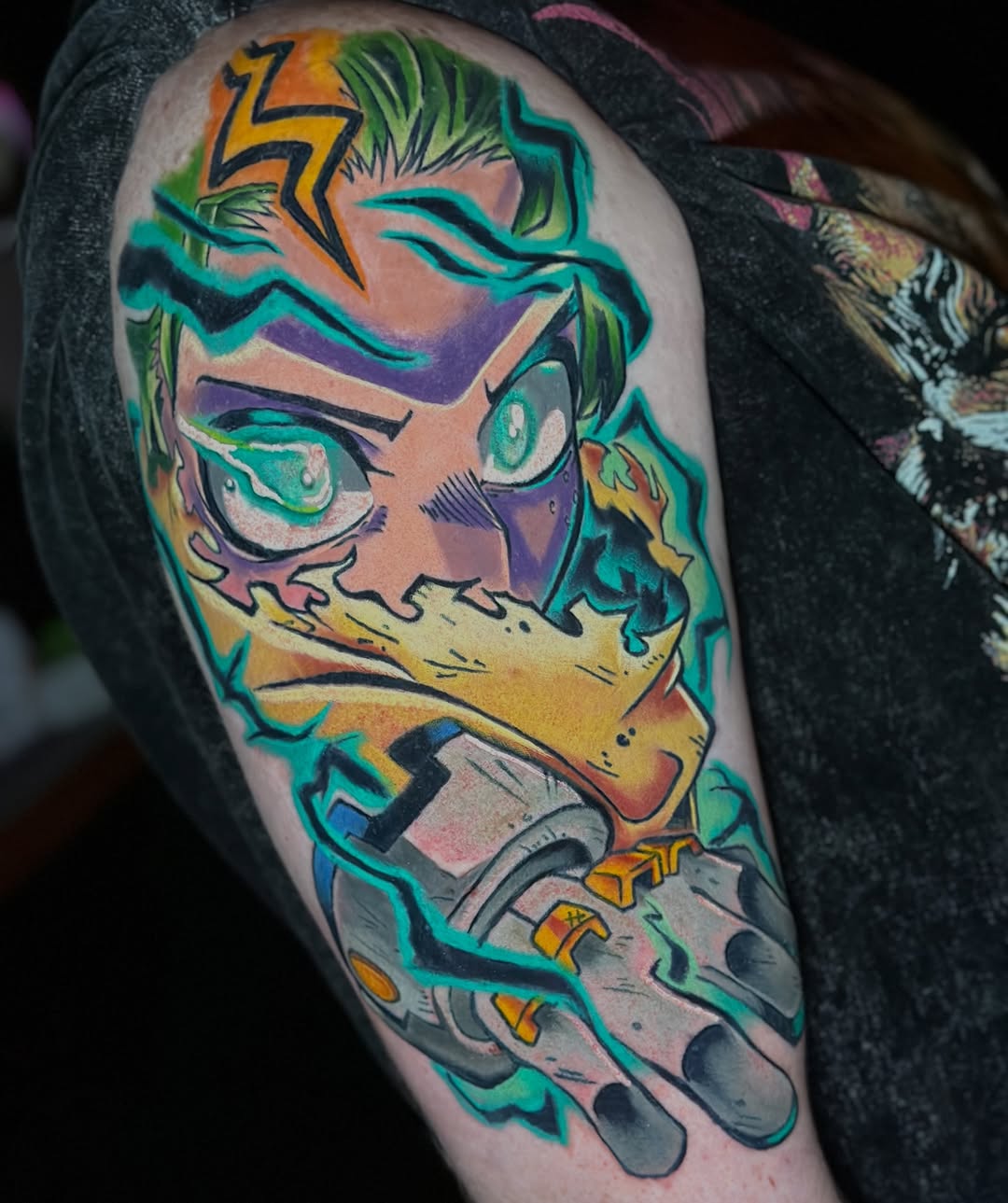 Tattoo by @_remytats_ — anime, new_school