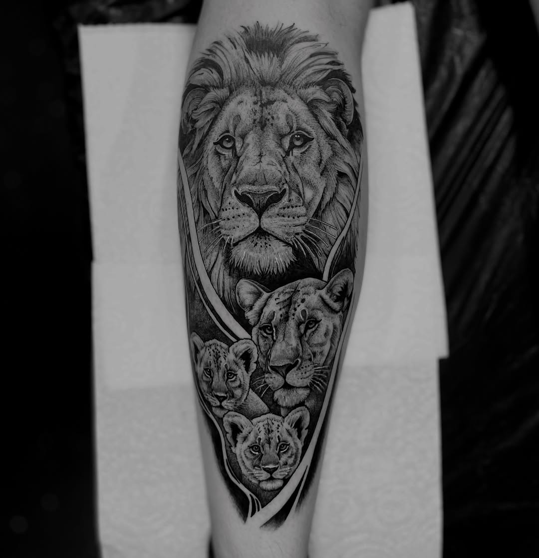 Tattoo by @doingadraw — realism, black_and_grey