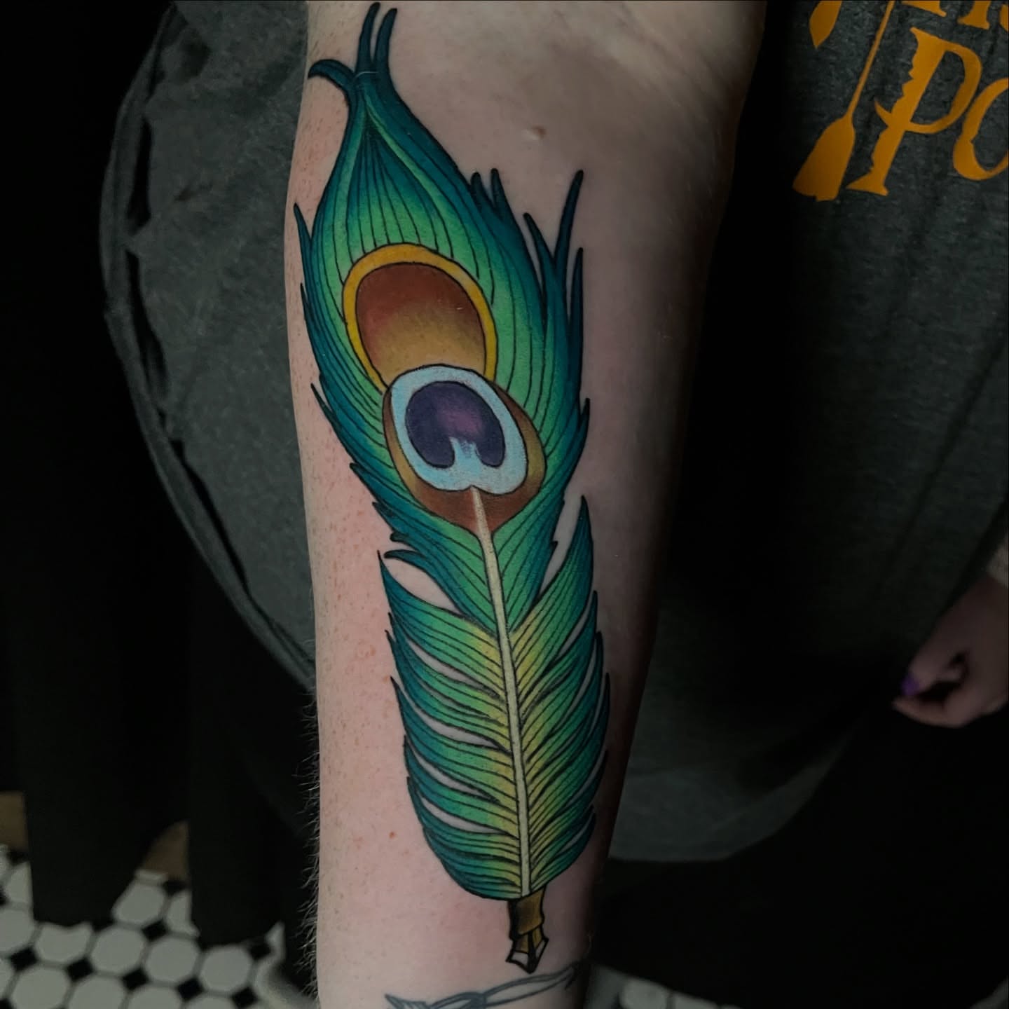Tattoo by @spidermonkeysauce — realism
