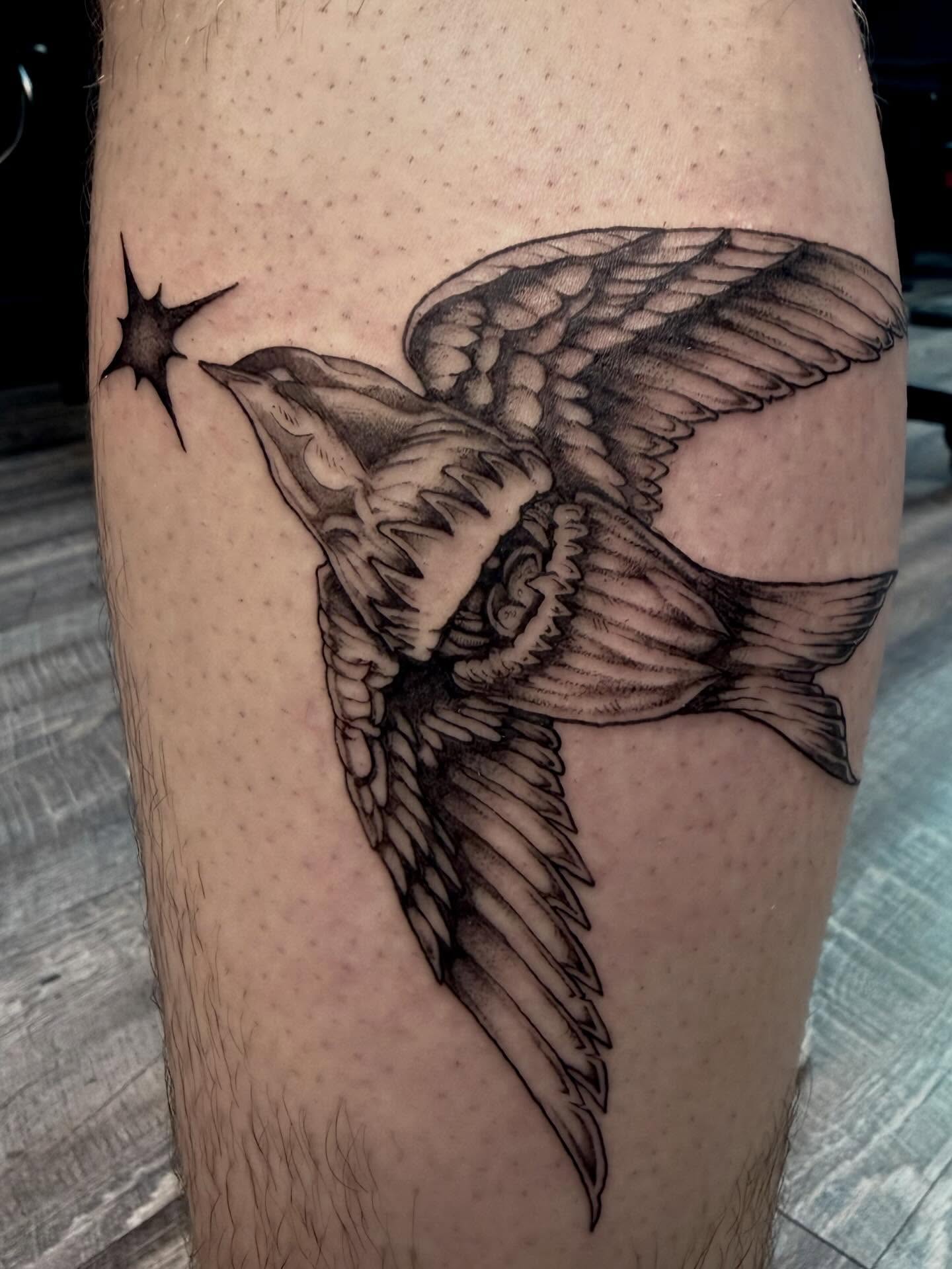 Tattoo by @elijahtatttoo — black_and_grey