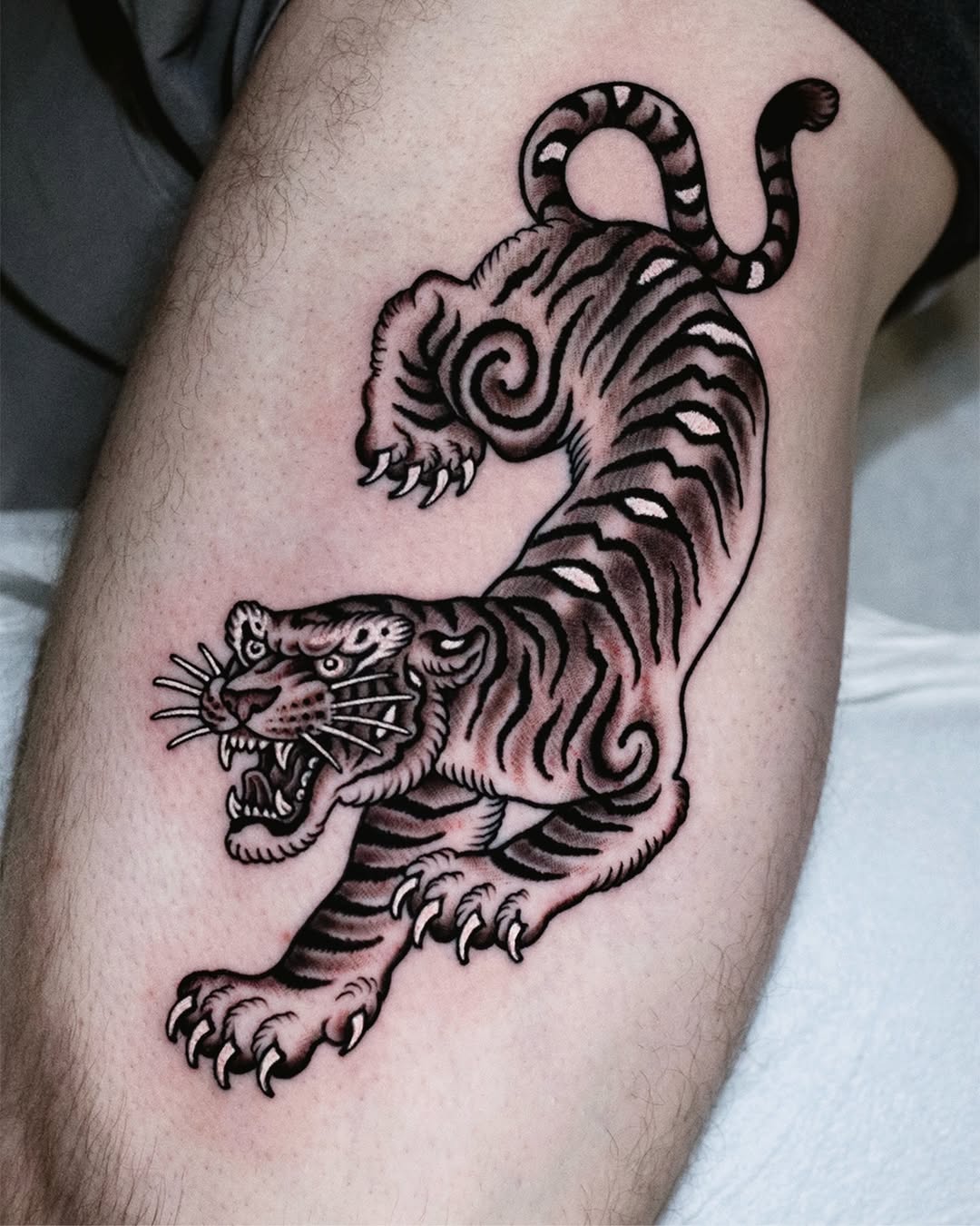 Tattoo by @miguelcomintattooer — american_traditional