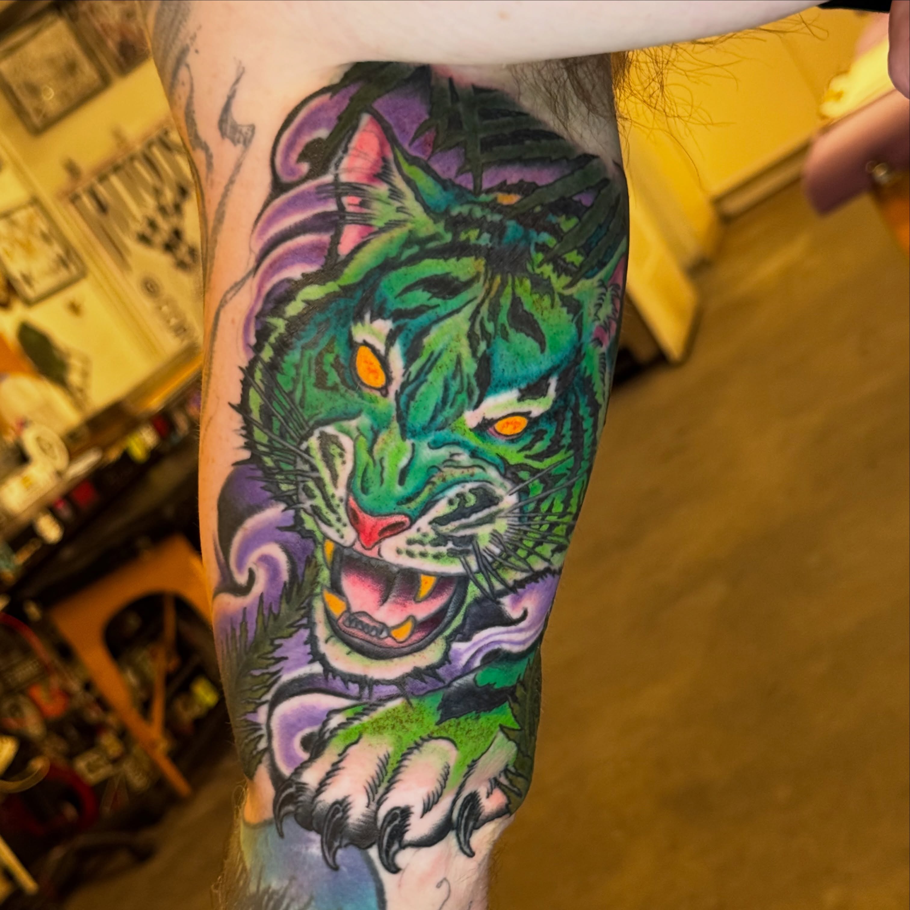 Tattoo by @thepinkmanther — new_school