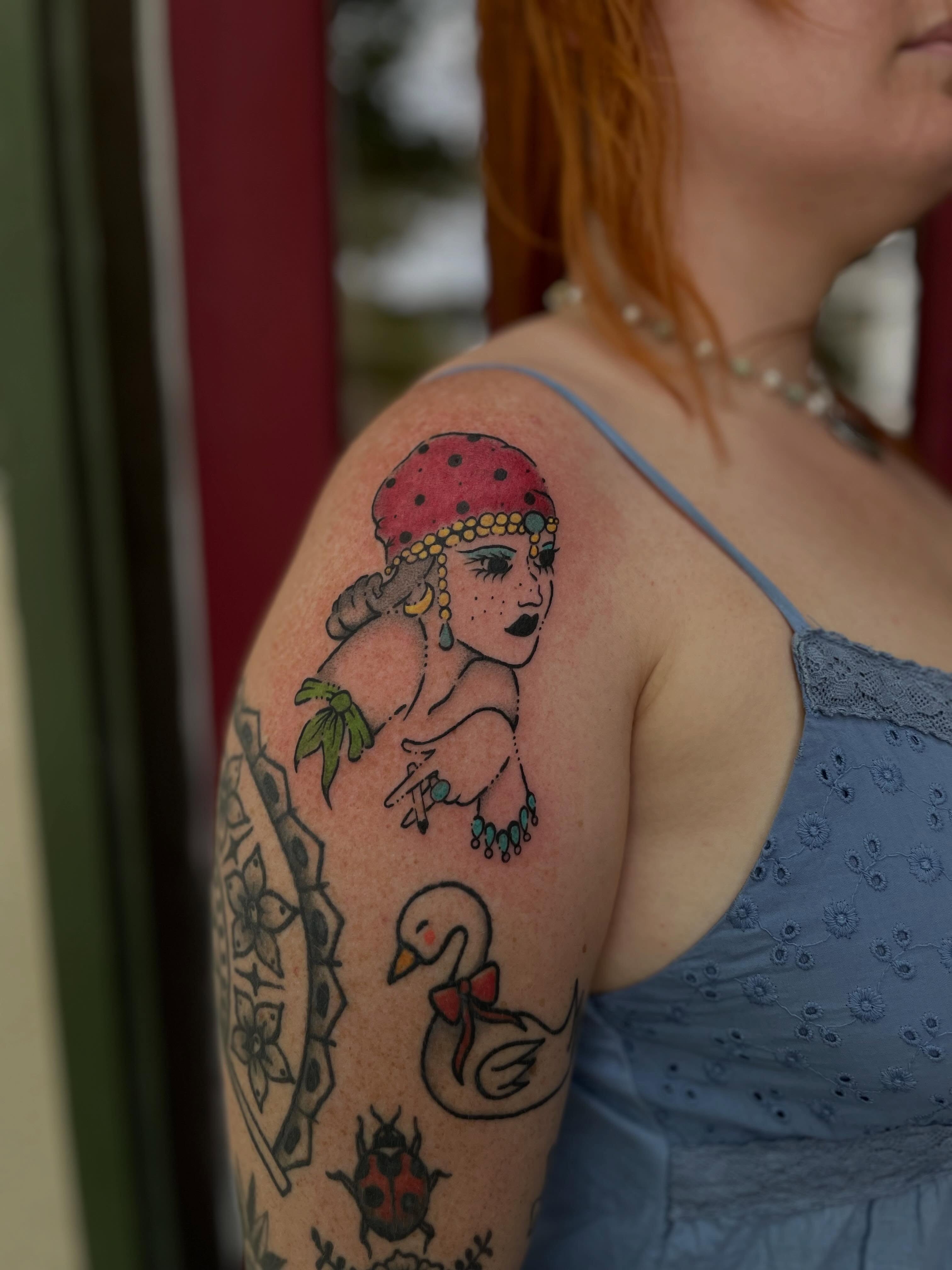 Tattoo by @mayhurtafly — american_traditional