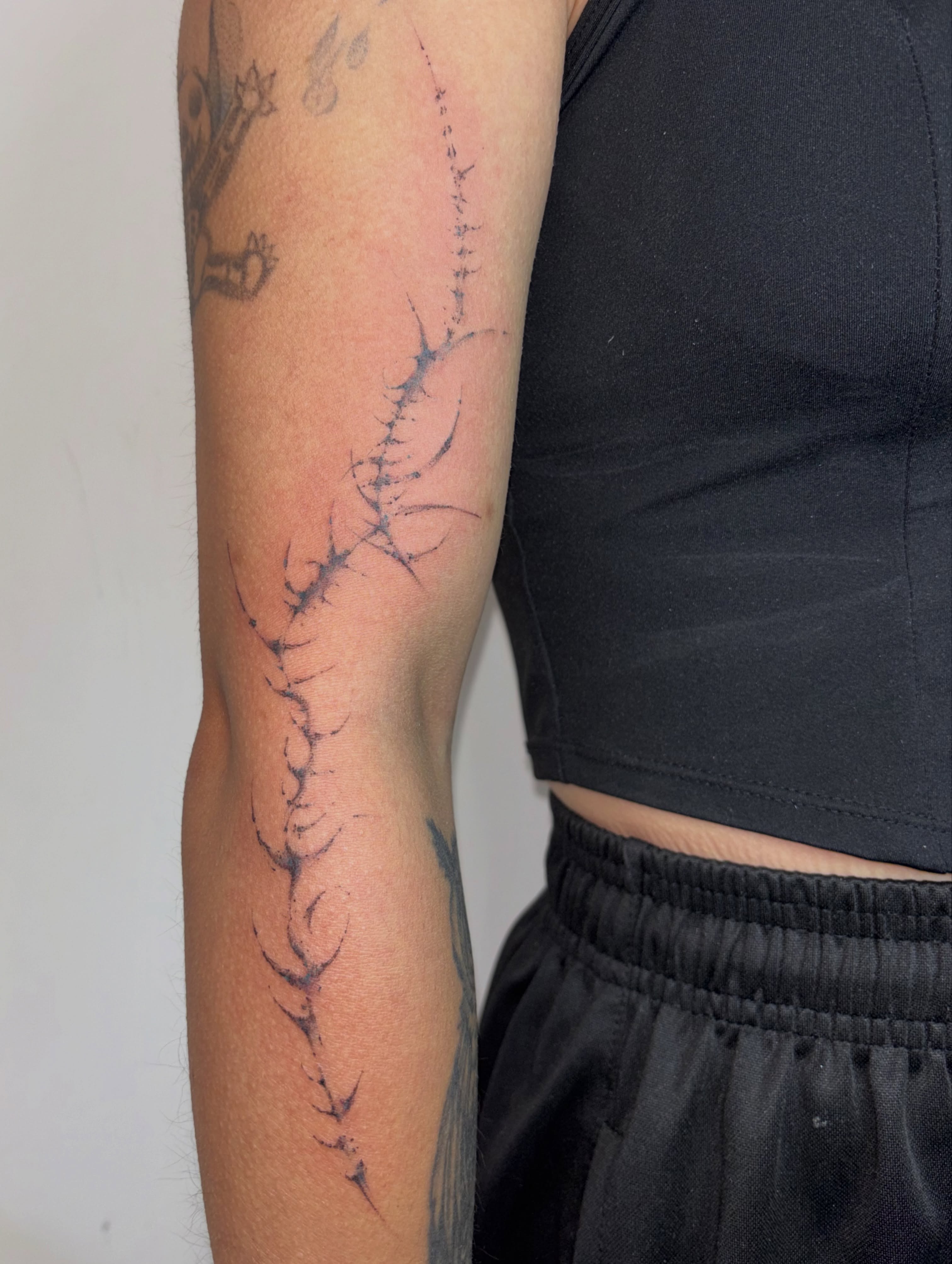 Tattoo by @havefun_tattoo — black_and_grey
