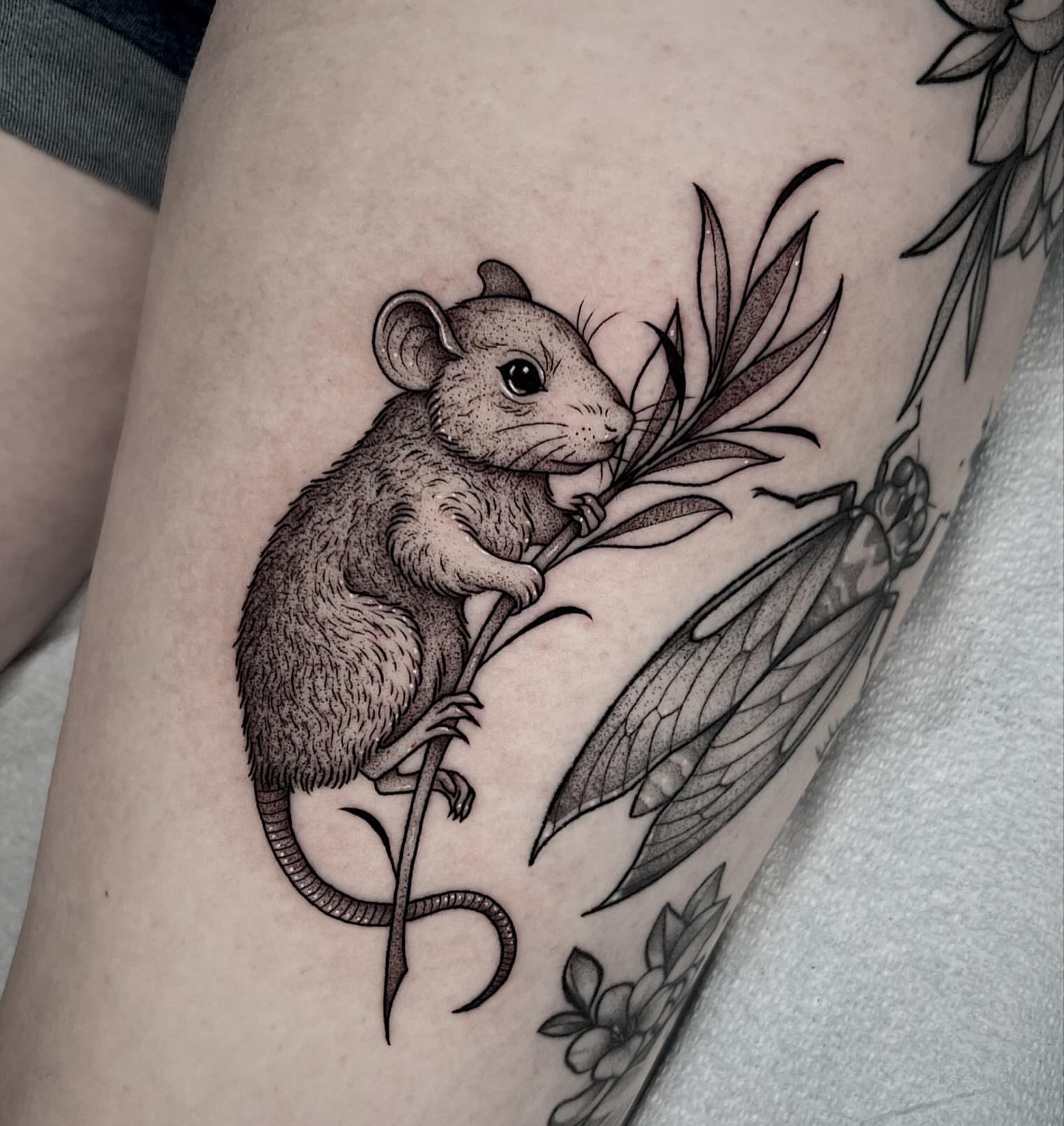 Tattoo by @brii.fletchtattoos β black_and_grey, realism