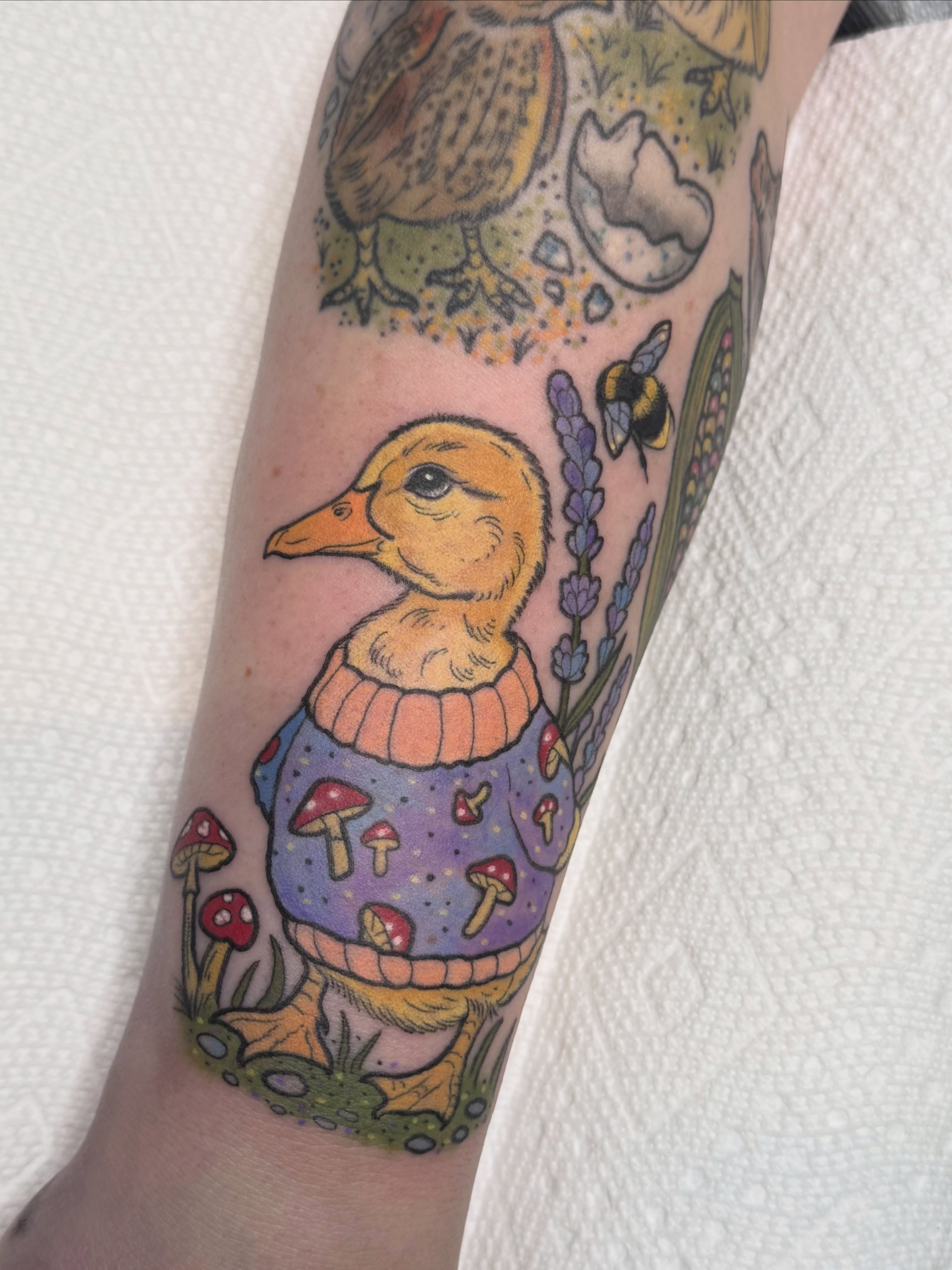 Tattoo by @caitlinstairstattoo โ new_school, illustrative